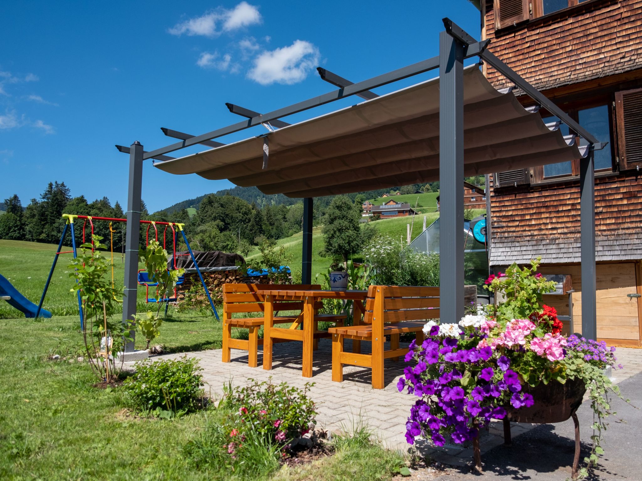 Neue Ferienwohnung in Schwarzenberg mit Garten und Grill-Image-tags.info