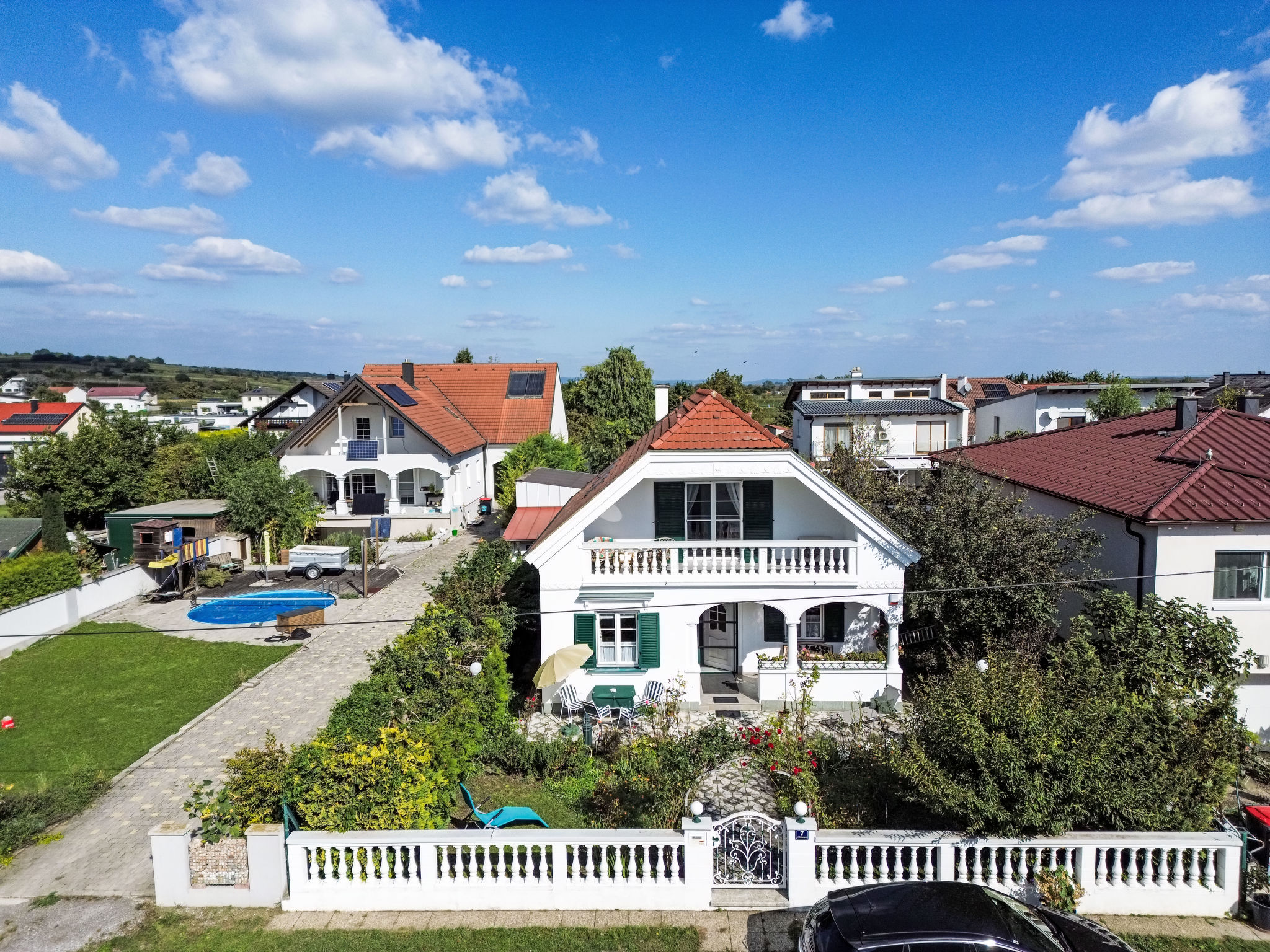 Großmutters Ferienhaus-Buiten