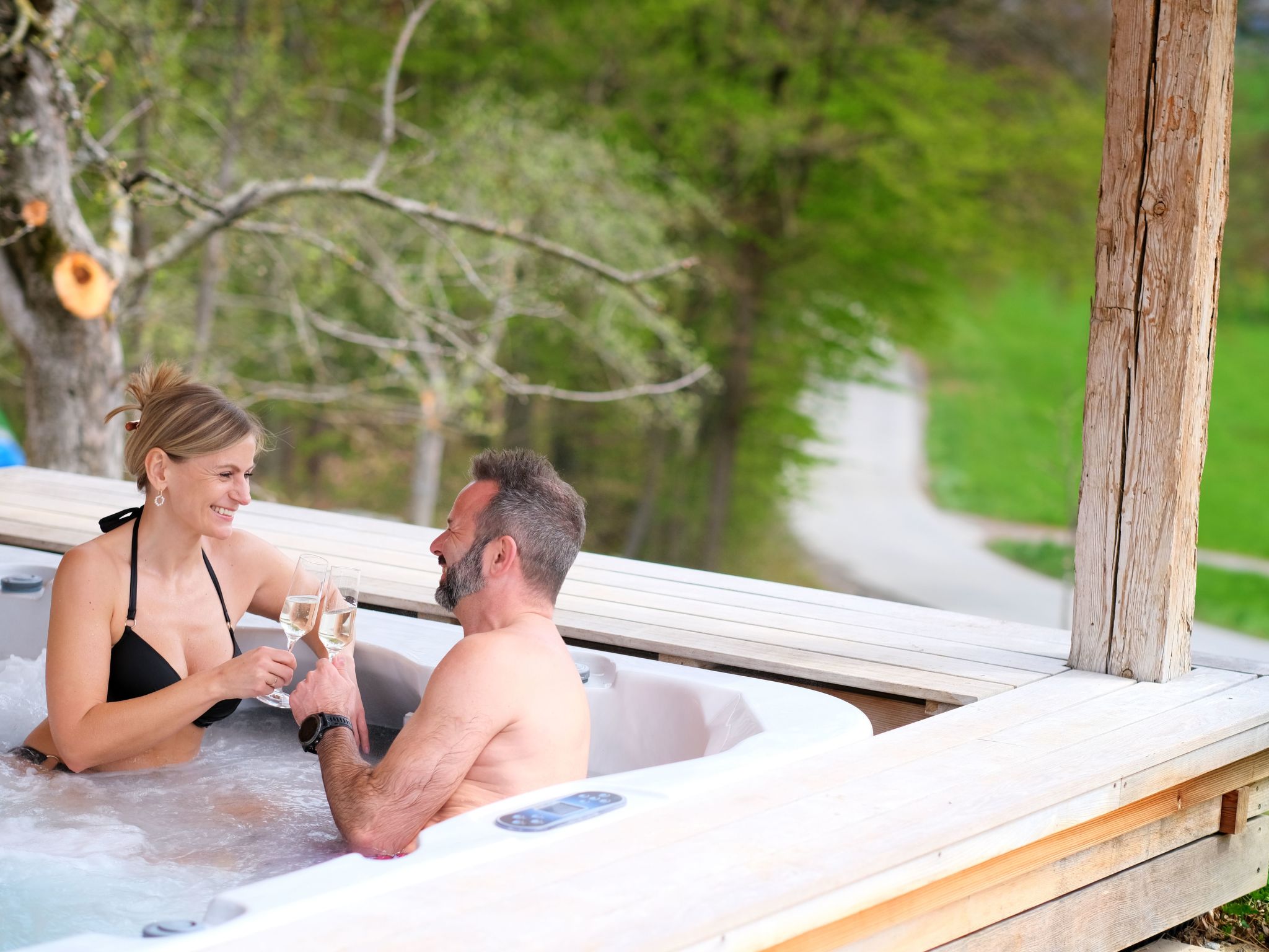 Appartement Apollo in der Wohlfühloase am Trausdorfberg mit Sauna Whirlpoolnutz – Extérieur de la maison, photo 38 sur 49