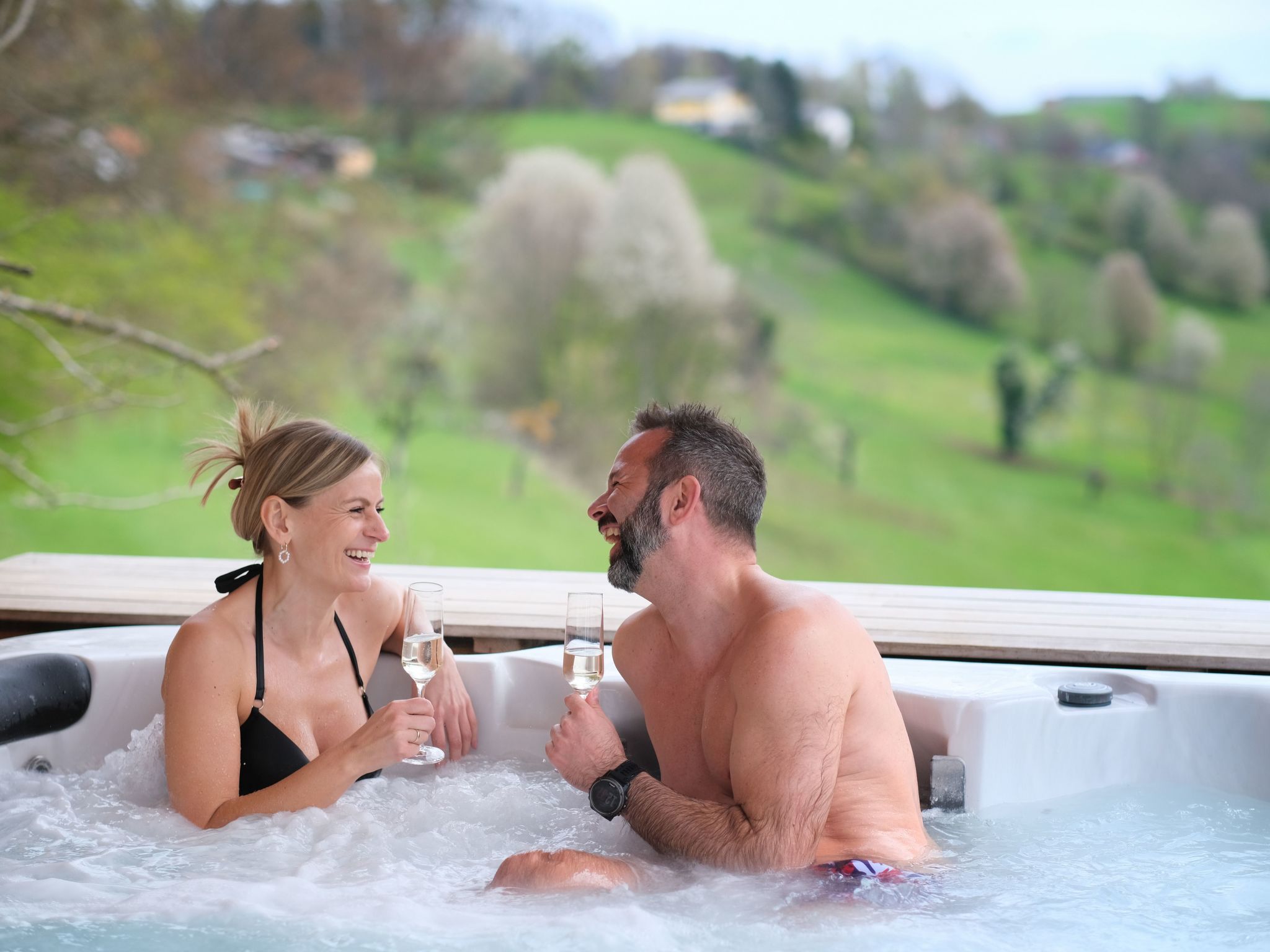 Appartement Apollo in der Wohlfühloase am Trausdorfberg mit Sauna Whirlpoolnutz – Extérieur de la maison, photo 39 sur 49