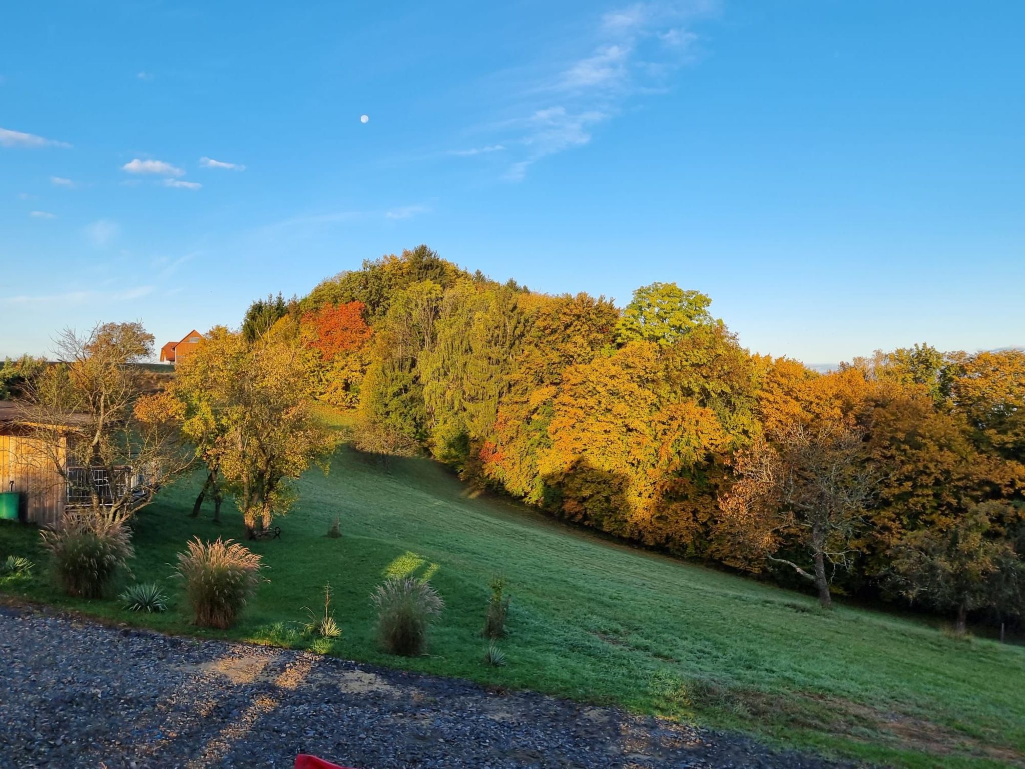 Appartement Apollo in der Wohlfühloase am Trausdorfberg mit Sauna Whirlpoolnutz – Vue, photo 48 sur 49