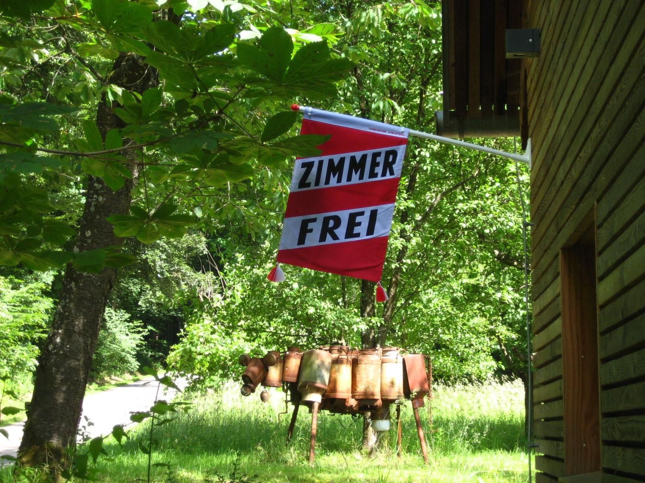 Idyllisch am Waldrand gelegene Ferienwohnung