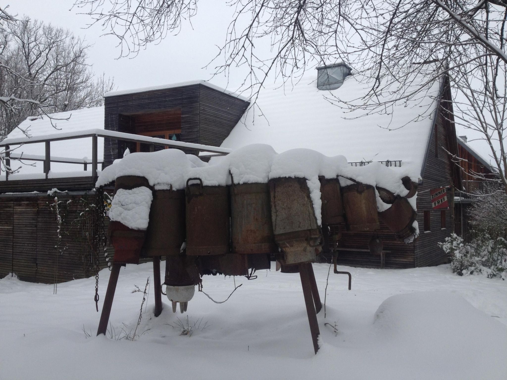 Idyllisch am Waldrand gelegene Ferienwohnung - Binnen