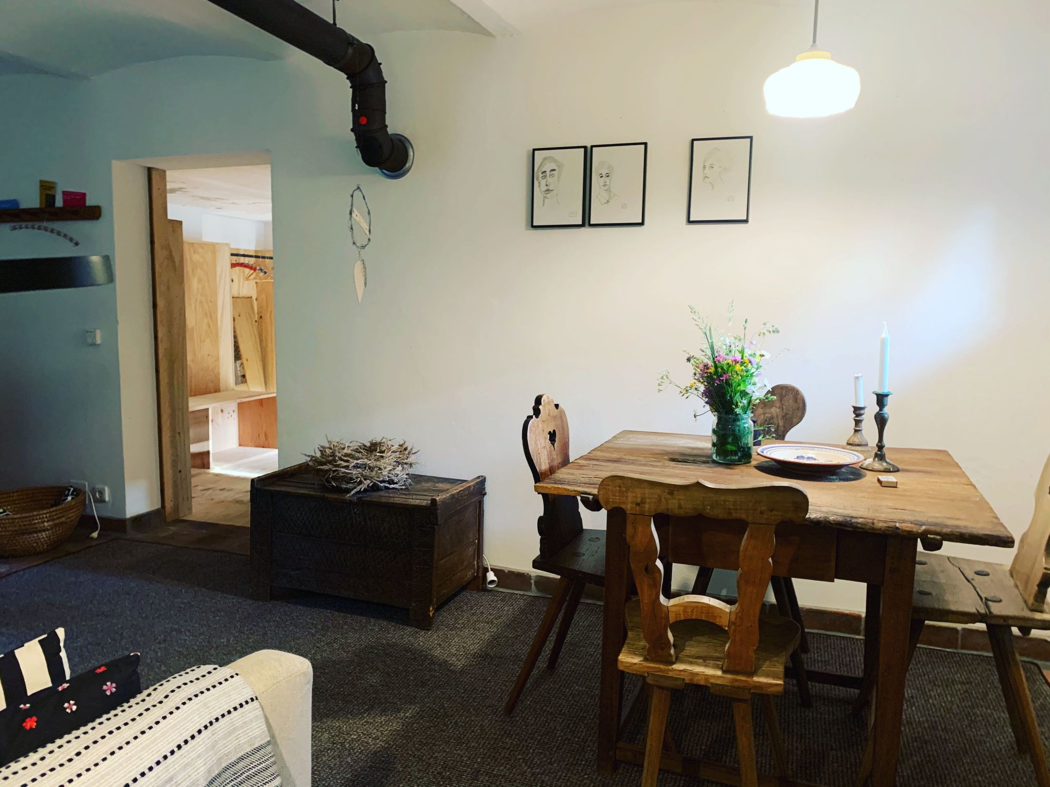 Idyllisch am Waldrand gelegene Ferienwohnung - Binnen