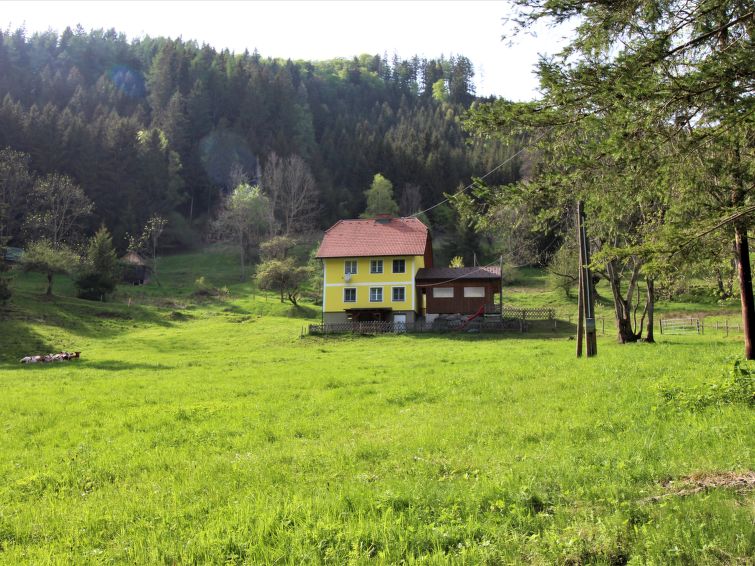 5-Zimmer-Haus 140 m2 auf 2 Stockwerken. Geräumig, komfortabel und gemütlich eingerichtet: Eingang. Wohnzimmer mit 1 Doppeldiwanbett und Sat-TV. 1 Doppelzimmer. Küche (Backofen, Geschirrspüler, 4 G..