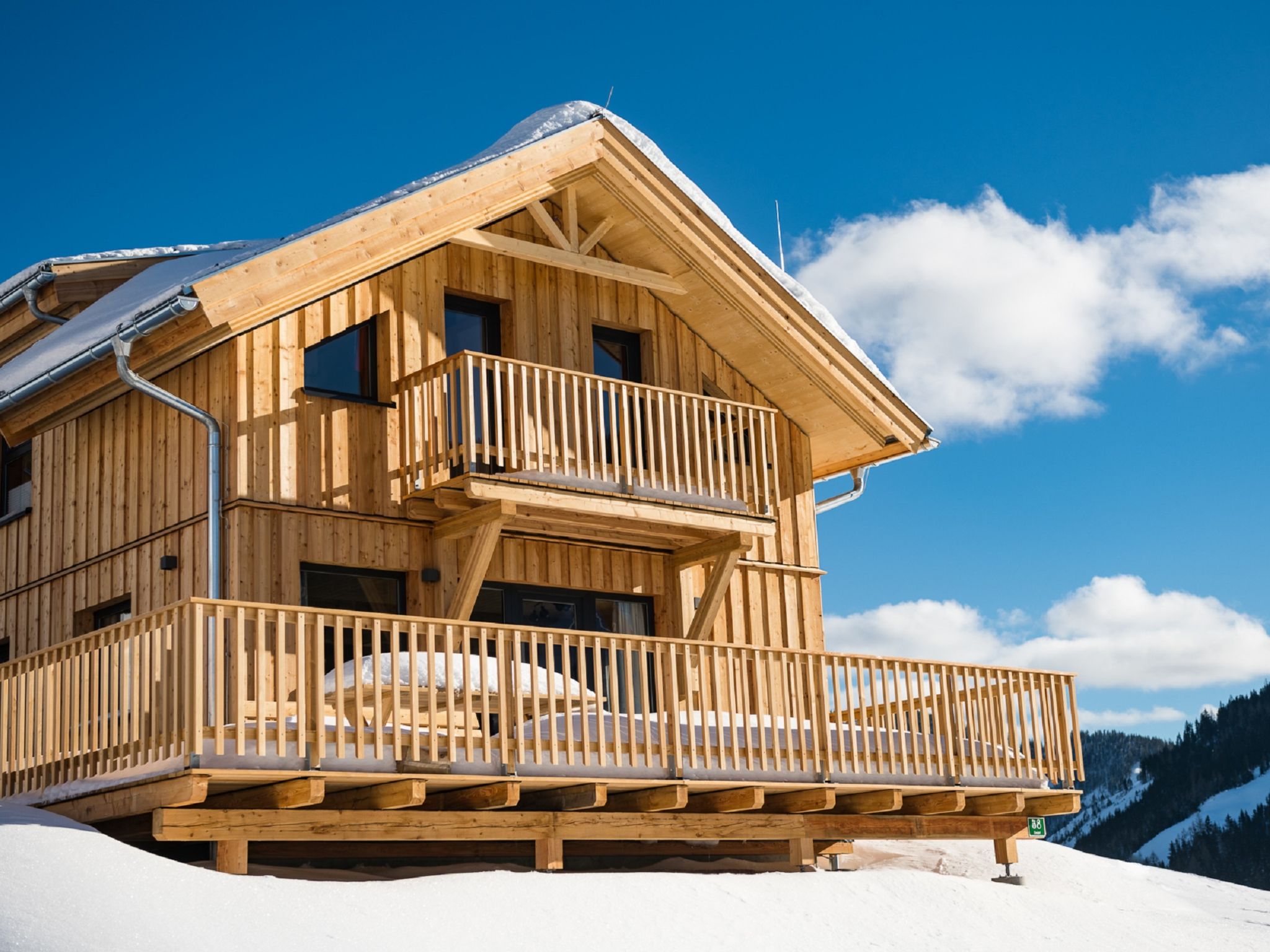 Superior #57 Sprudelwanne: vrijstaande chalet aan de skipiste in Hohentauern - foto 13