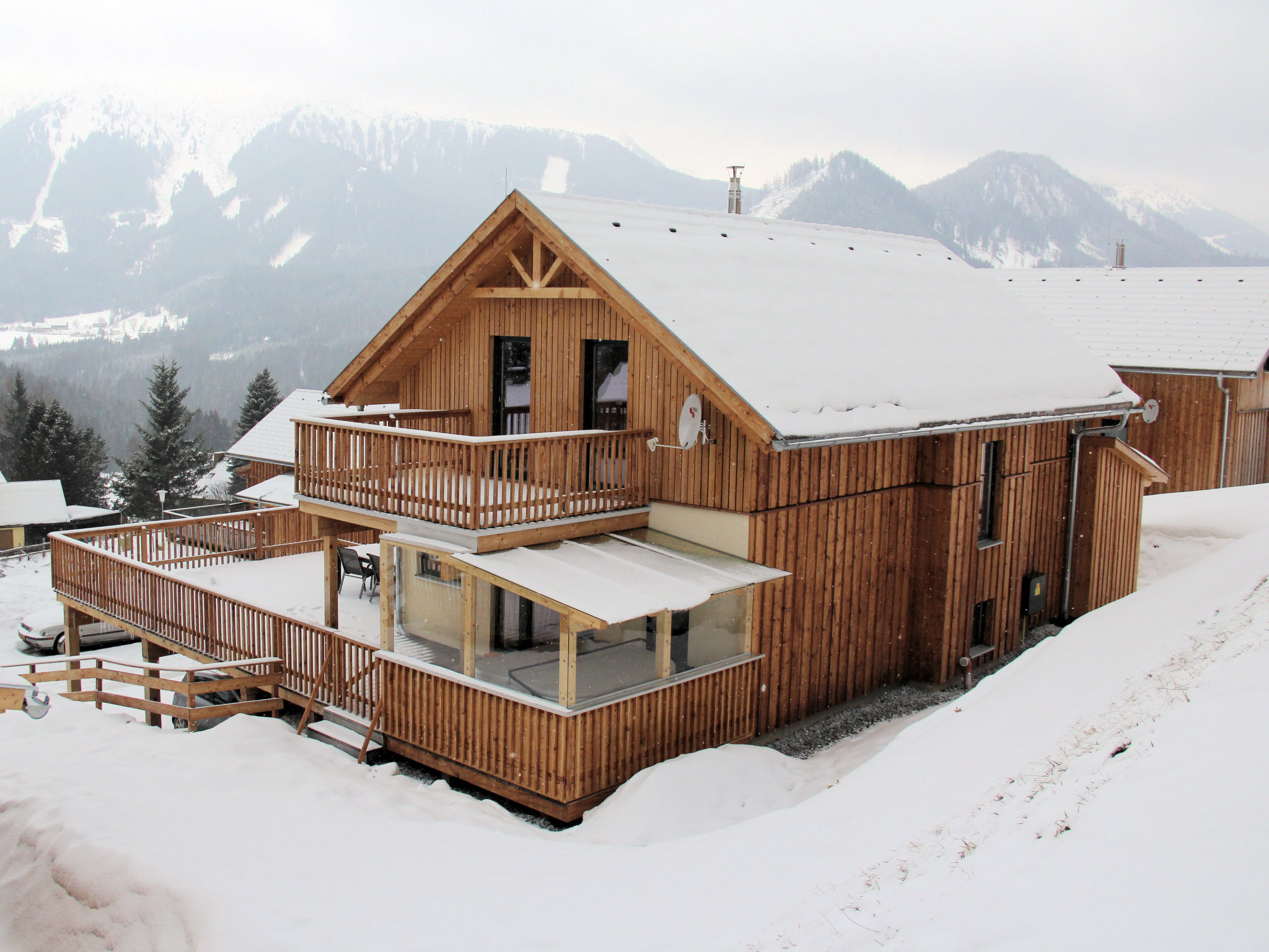 Premium Chalet #18 met privé sauna & whirlpool aan de piste - foto 23