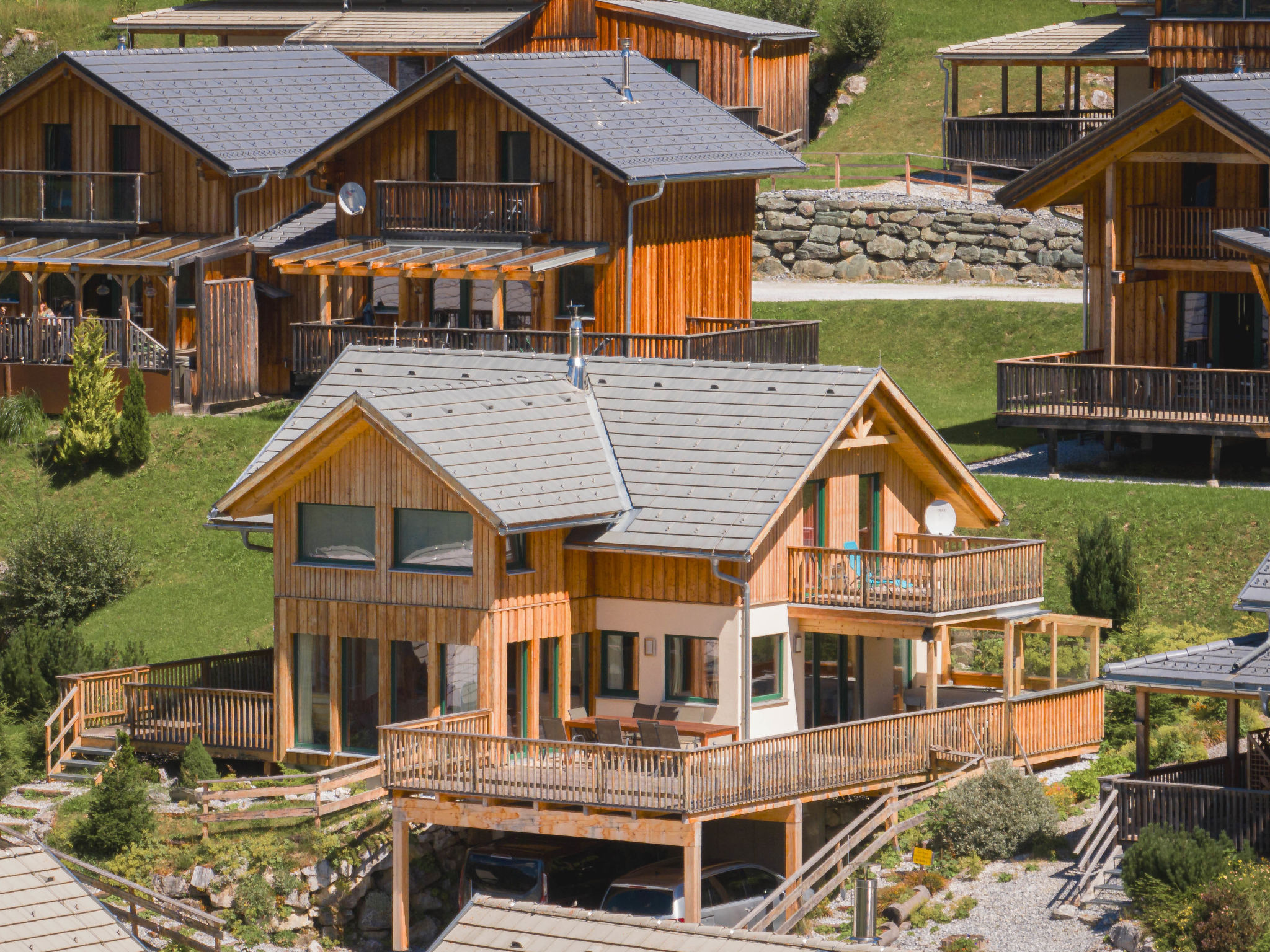 Premium Chalet #18 met privé sauna & whirlpool aan de piste - foto 19