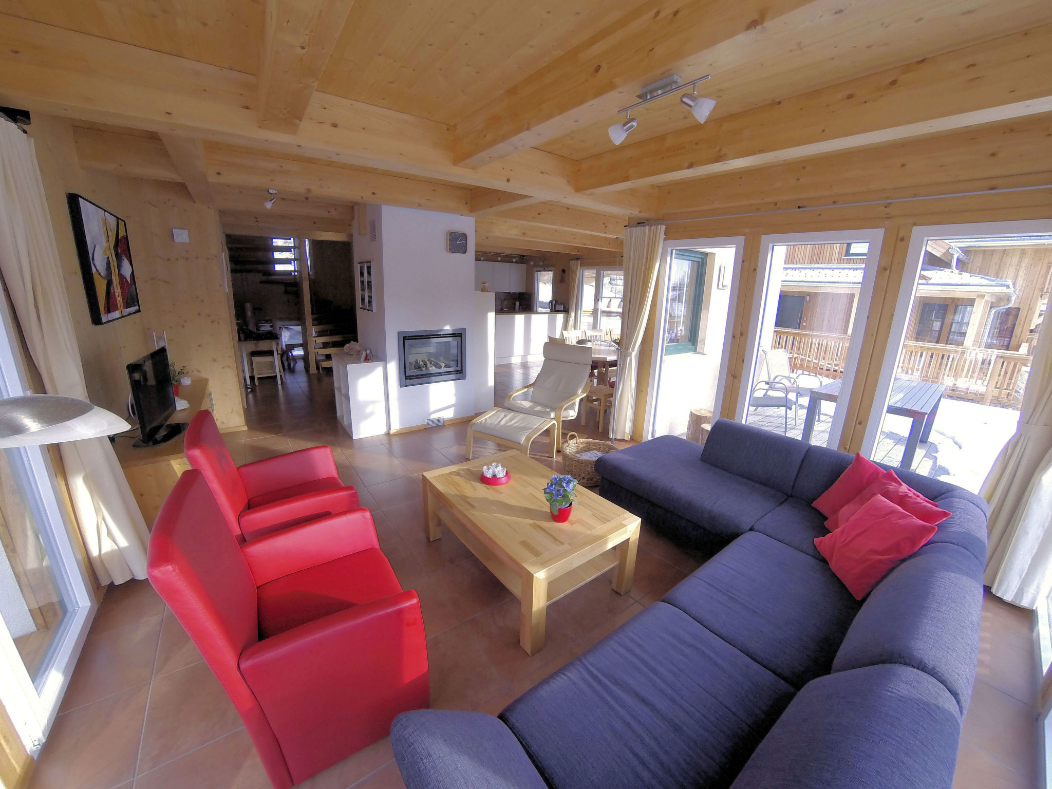 Premium Chalet #18 met privé sauna & whirlpool aan de piste - foto 4