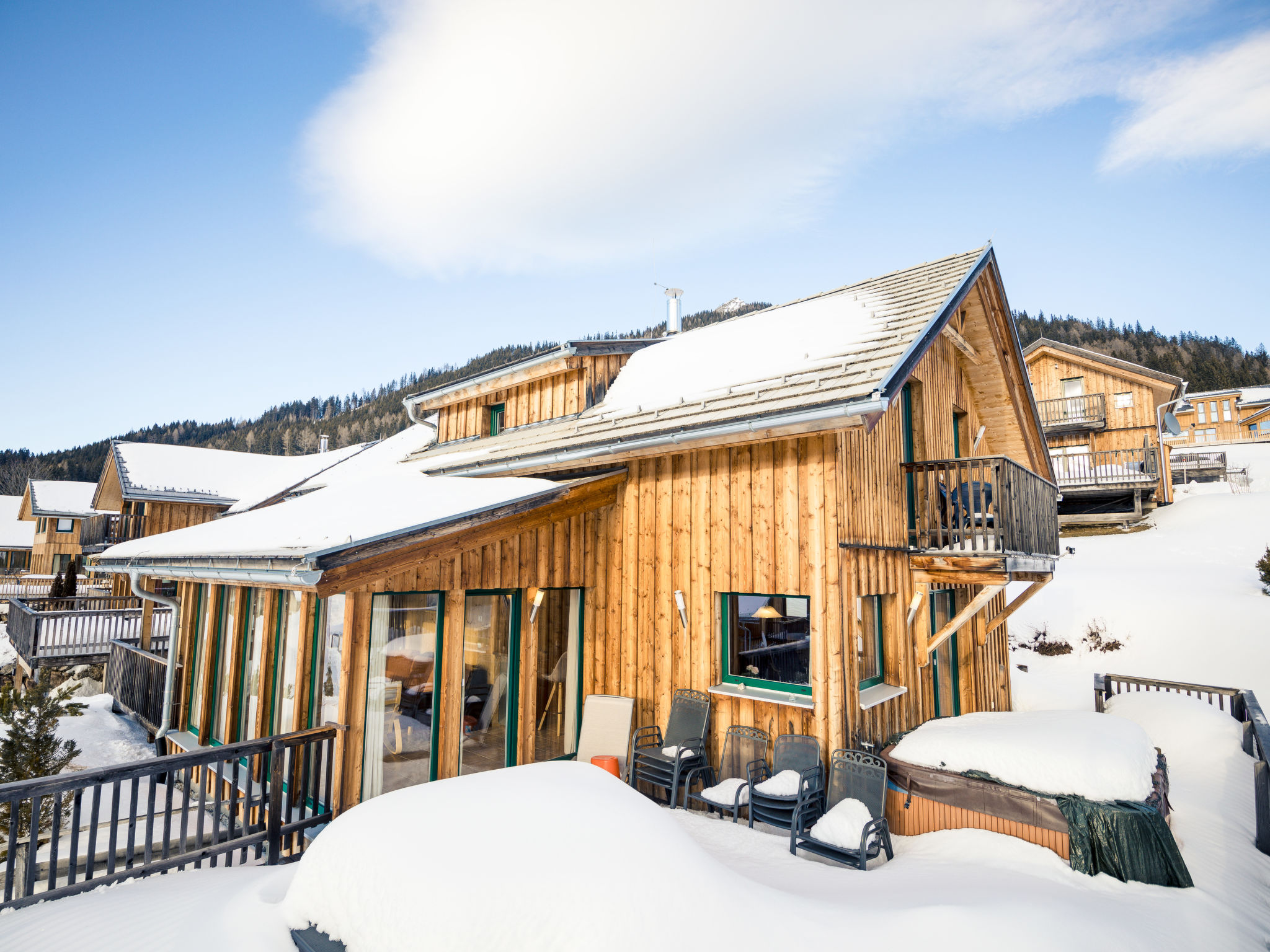 Premium Alpenverblijf #14 met IR-sauna direct aan de piste in Hohentauern - foto 8