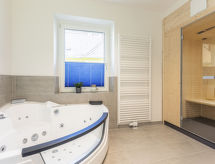 Apartmá für 4 P. mit IR-Sauna & Sprudelwanne