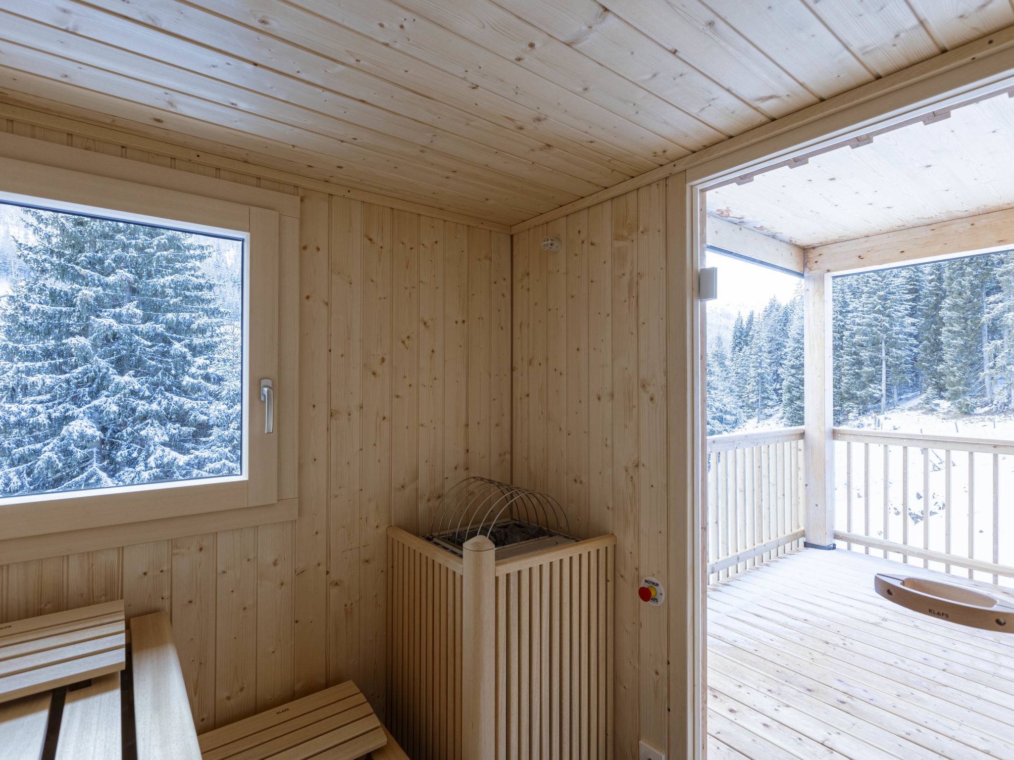 Mit 3 Schlafzimmer 6 Sauna-Buiten