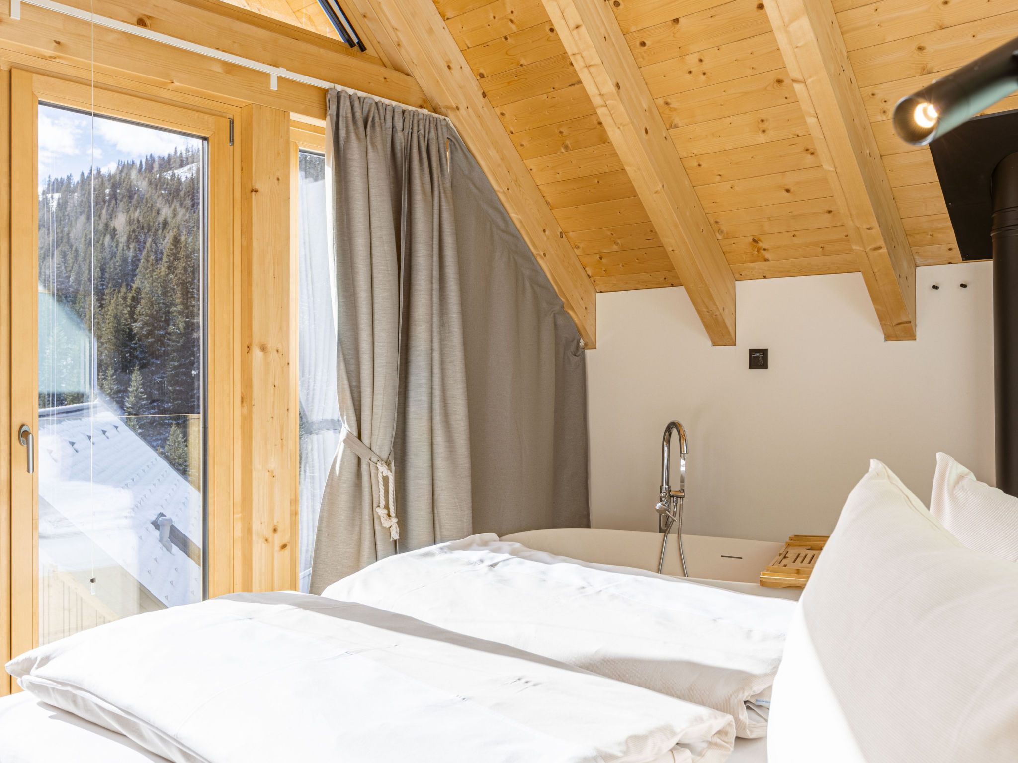 Chalet Nr. 4 mit 2 Schlafzimmern und Sauna