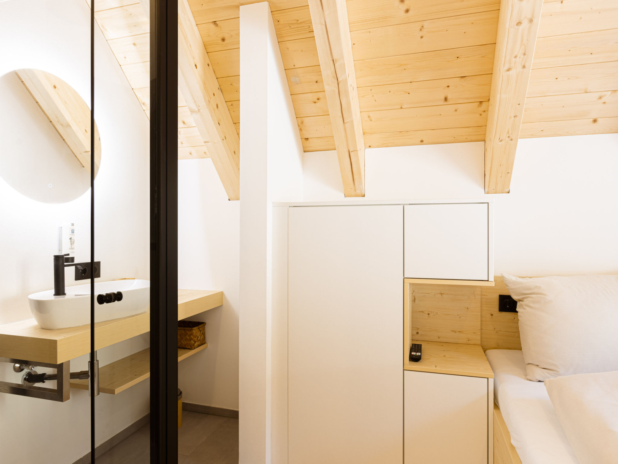 Chalet Nr. 4 mit 2 Schlafzimmern und Sauna