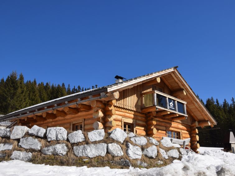 Aan de piste: Ruim vakantiehuis Schönberghütte in Niederwölz in Niederwölz