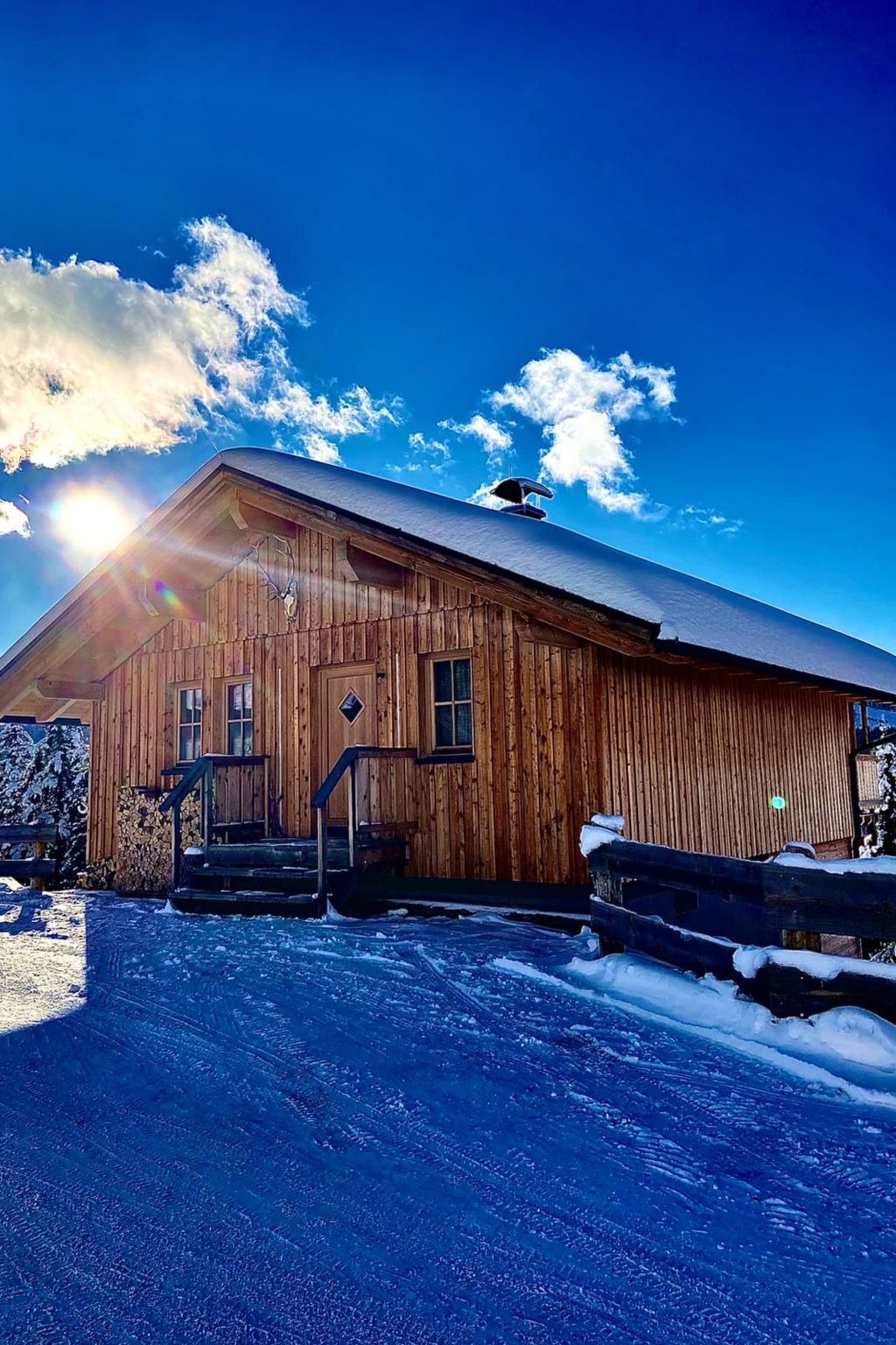 Skihütte im Lachtal mit Kaminofen und Sauna