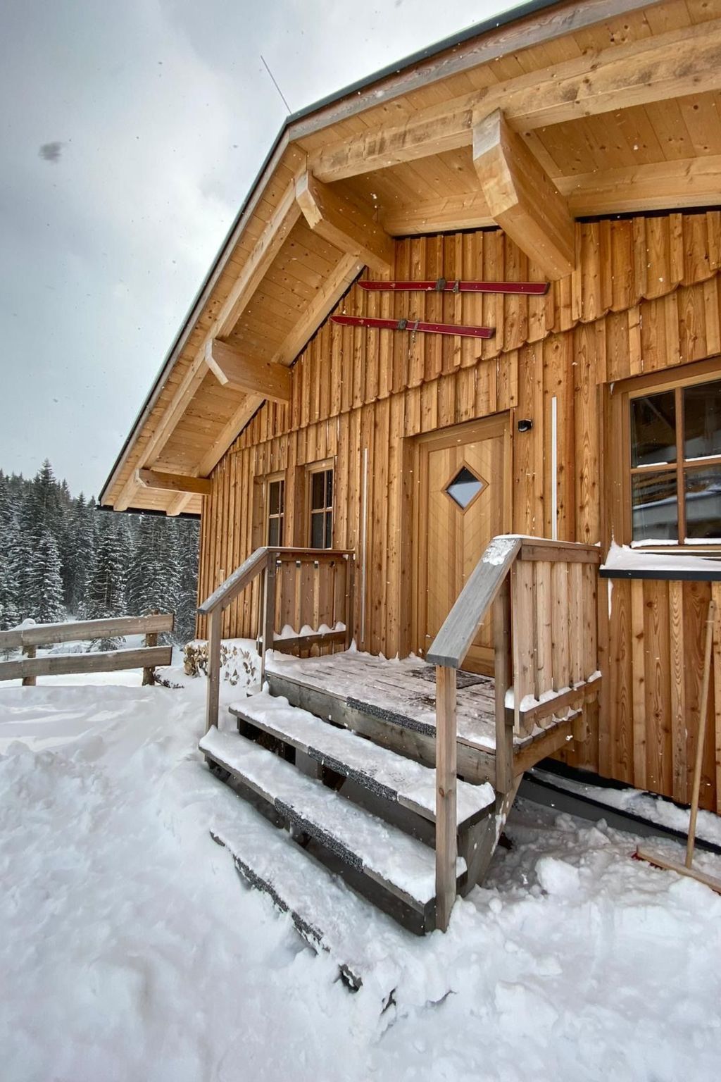 Skihütte im Lachtal mit Kaminofen und Sauna