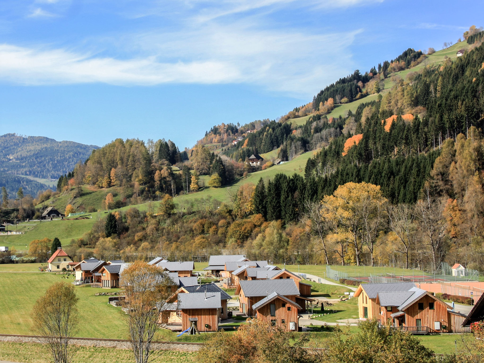 Luxe vakantiehuis in Murau: 6-persoons bergchalet met tuin bij Kreischberg - foto 19