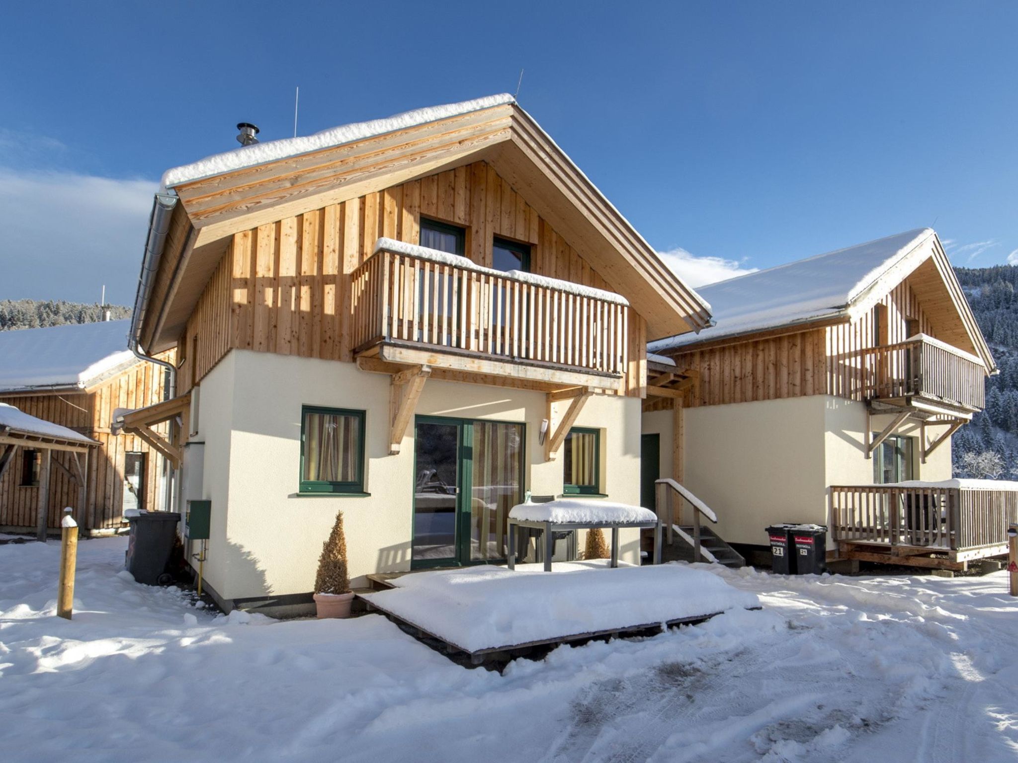 Luxe vakantiehuis in Murau: 6-persoons bergchalet met tuin bij Kreischberg - foto 22