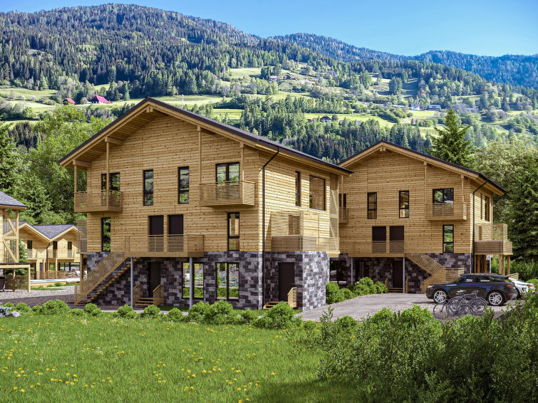 Vakantiehuis met sauna direct aan de piste in Sankt Georgen in St. Georgen am Kreischberg