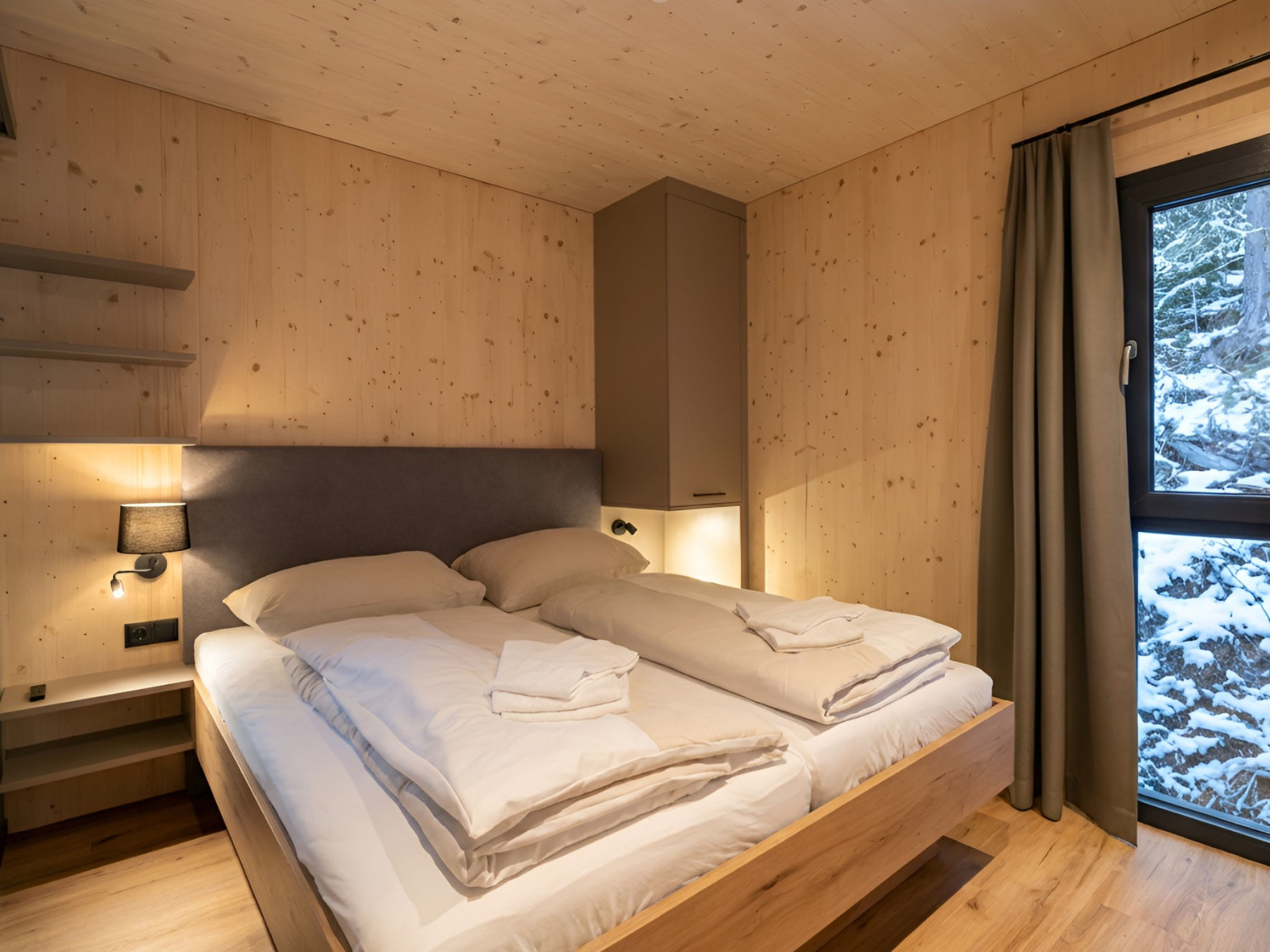 02_Nth031_Sup Chalet mit Sauna und Hot Tub 2 Etage - Drinnen