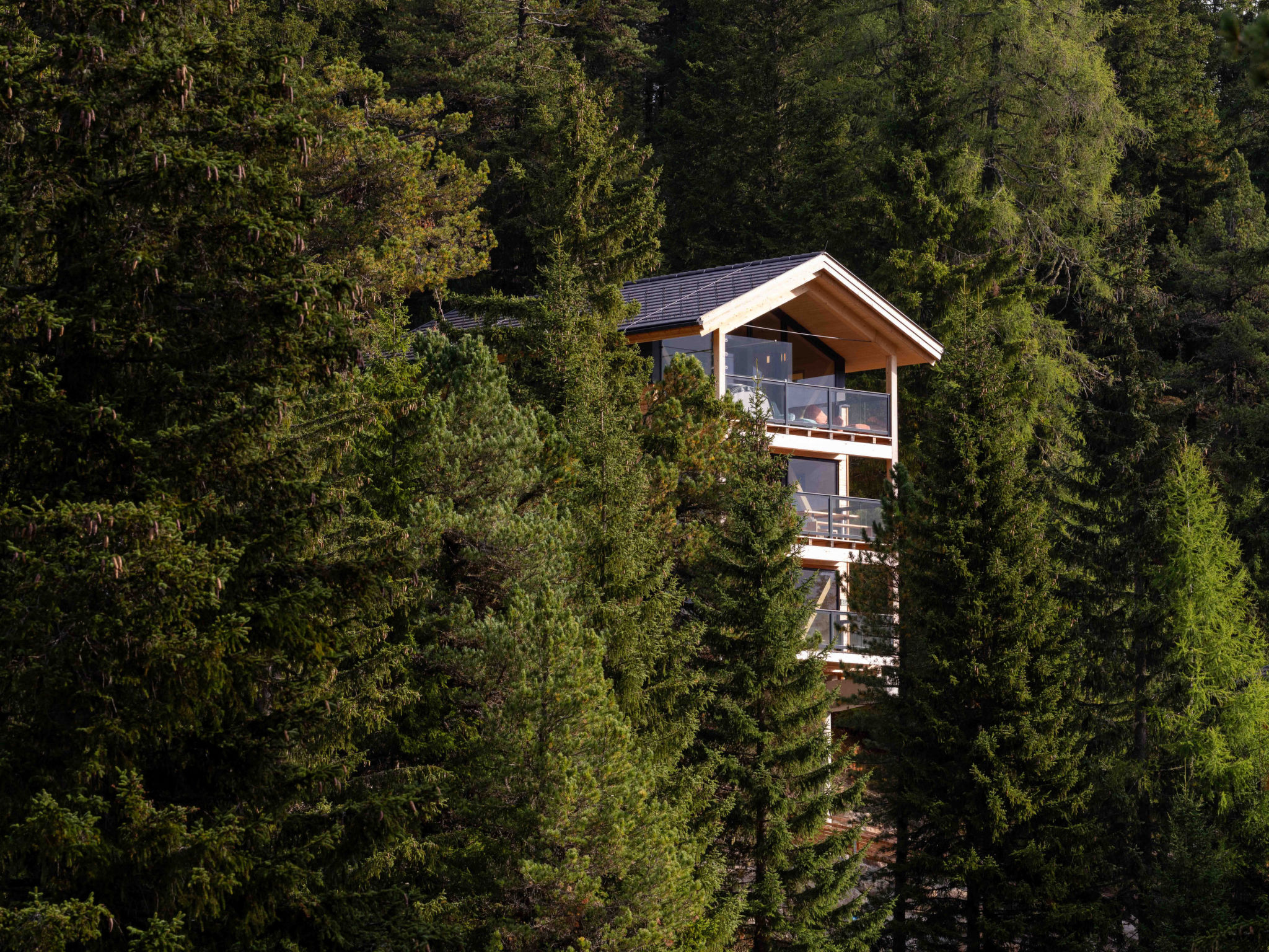 03_NTH032_Deluxe Chalet mit Sauna und Hot Tub - Draußen