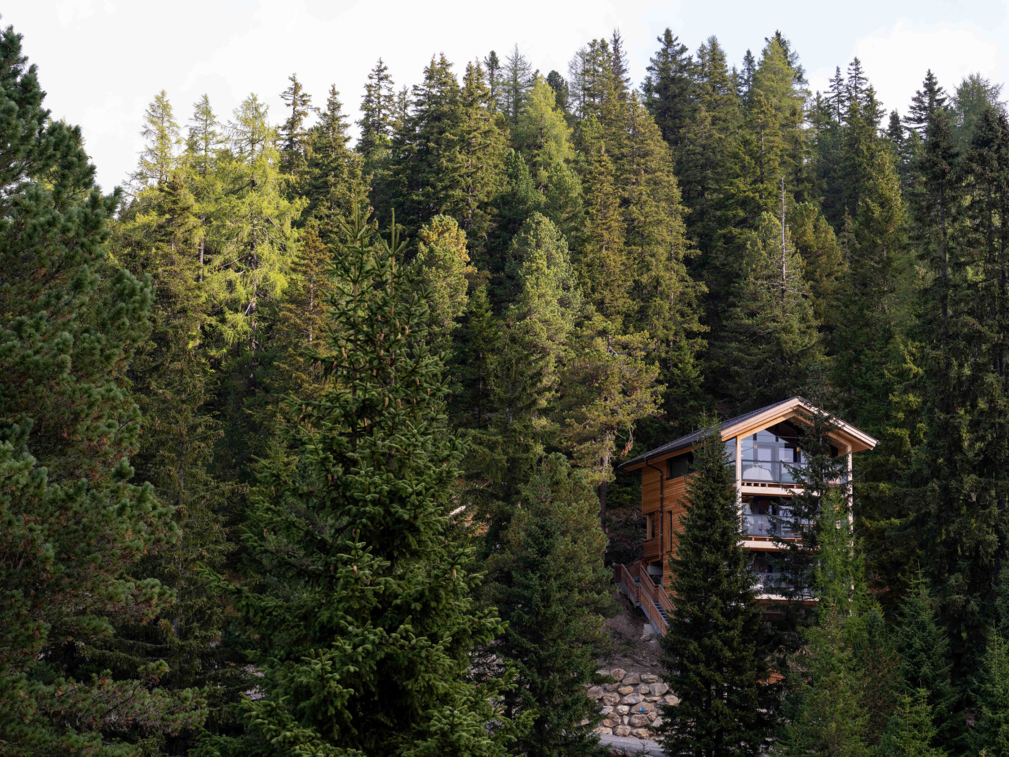 03_NTH032_Deluxe Chalet mit Sauna und Hot Tub - Draußen