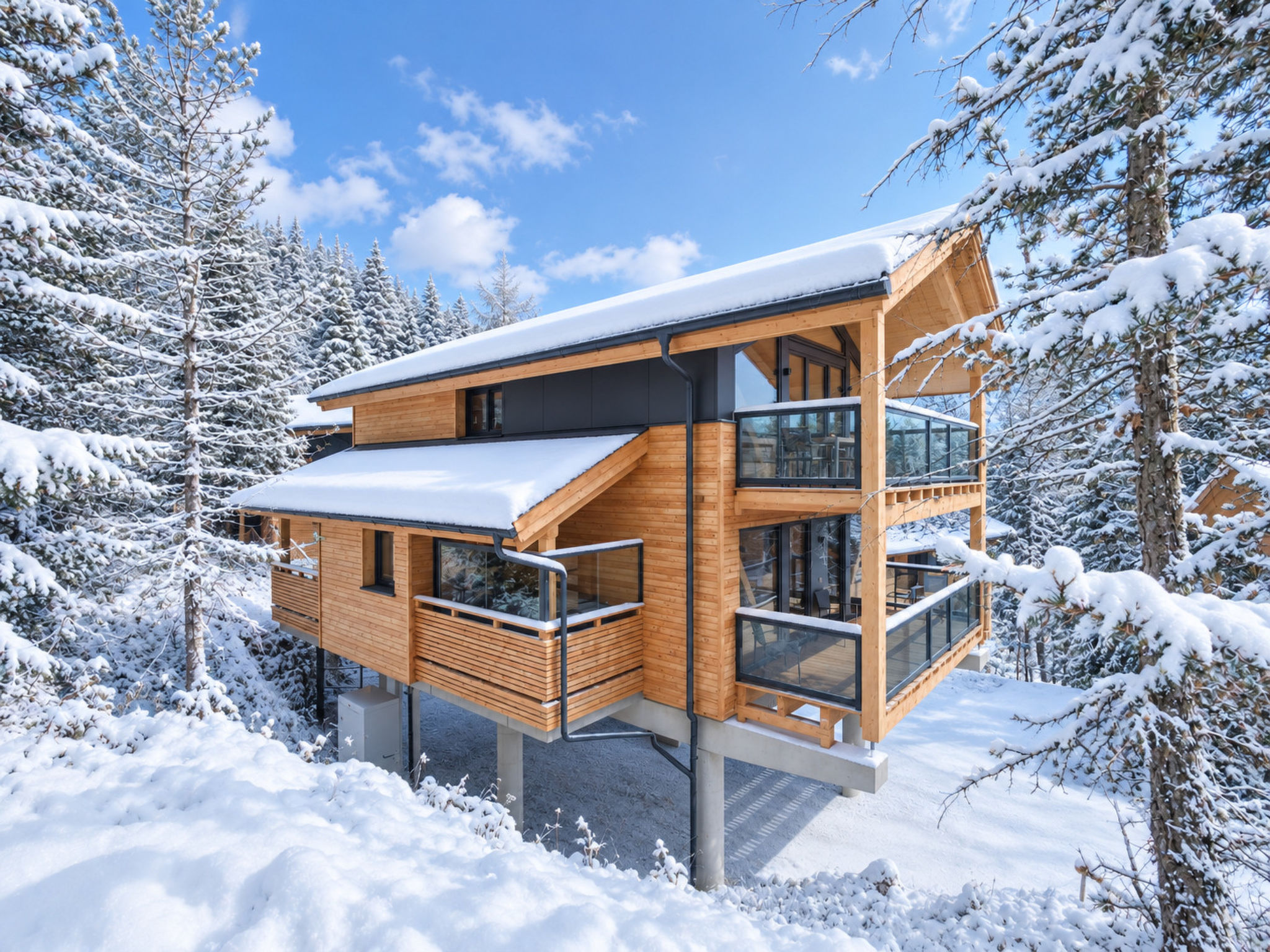 02_NTH055_18f_Sup Chalet mit Sauna und Hot Tub 2 E