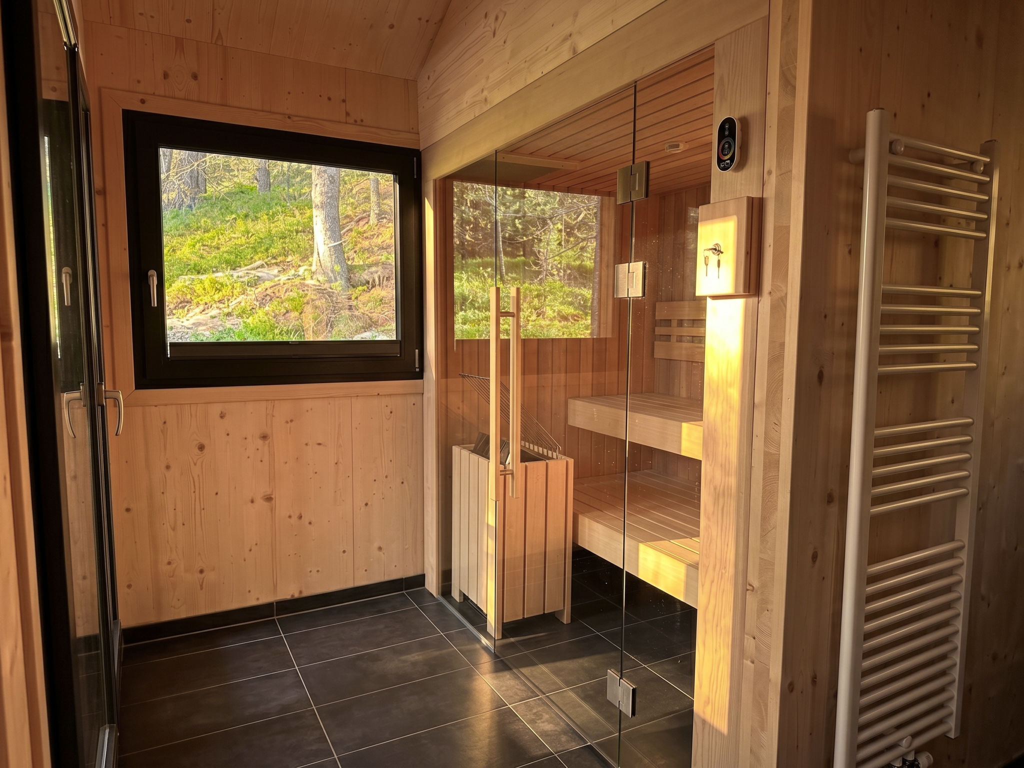 02_NTH055_18f_Sup Chalet mit Sauna und Hot Tub 2 E - Buiten