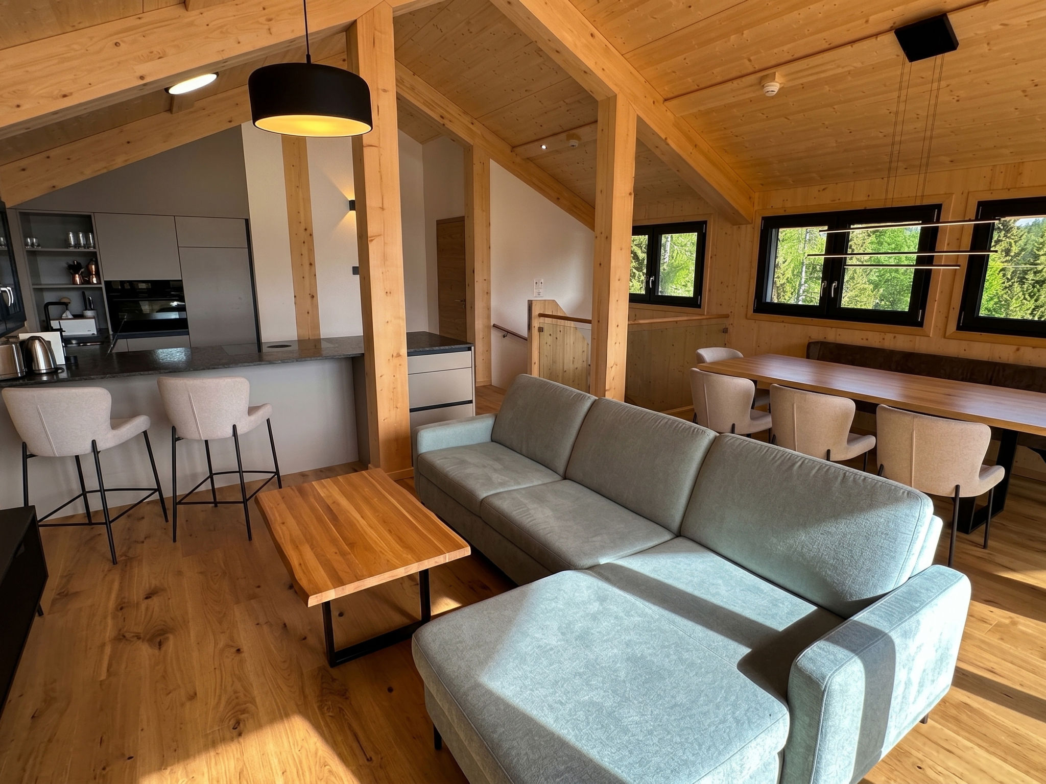 02_NTH055_18f_Sup Chalet mit Sauna und Hot Tub 2 E - Binnen
