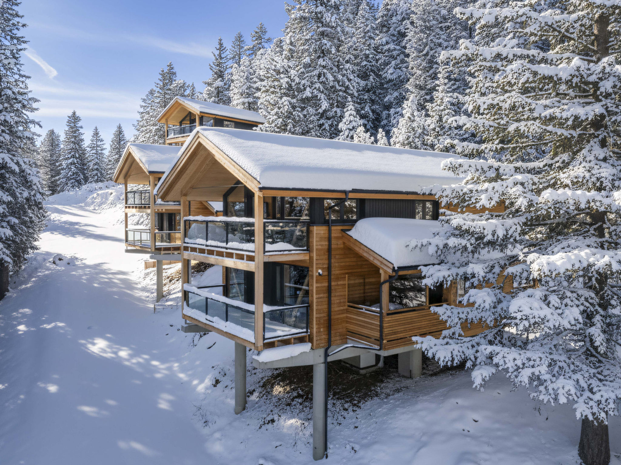 03_NTH029_Premium Chalet mit Sauna und Hot Tub - Dehors