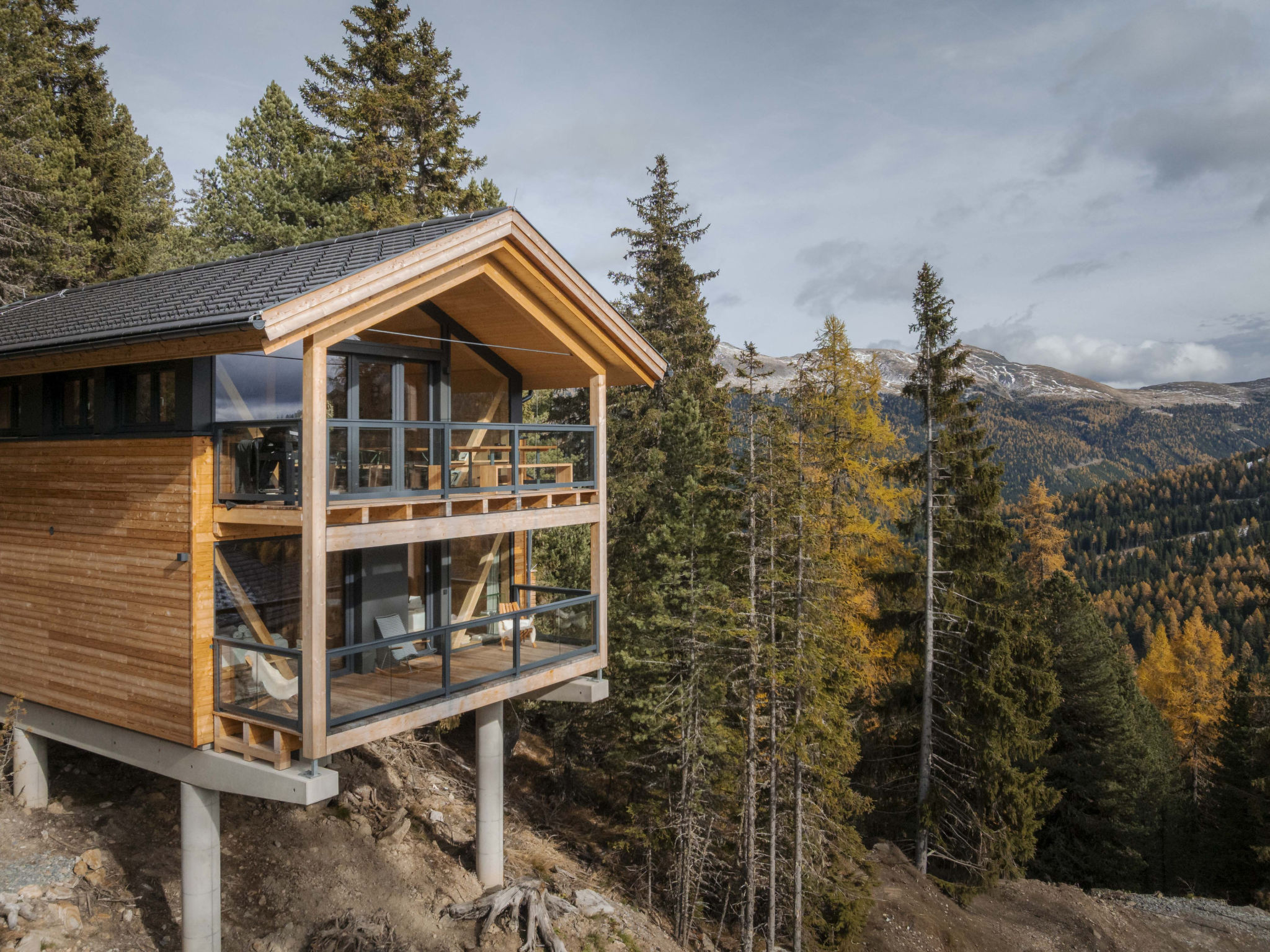 03_NTH029_Premium Chalet mit Sauna und Hot Tub - Dehors