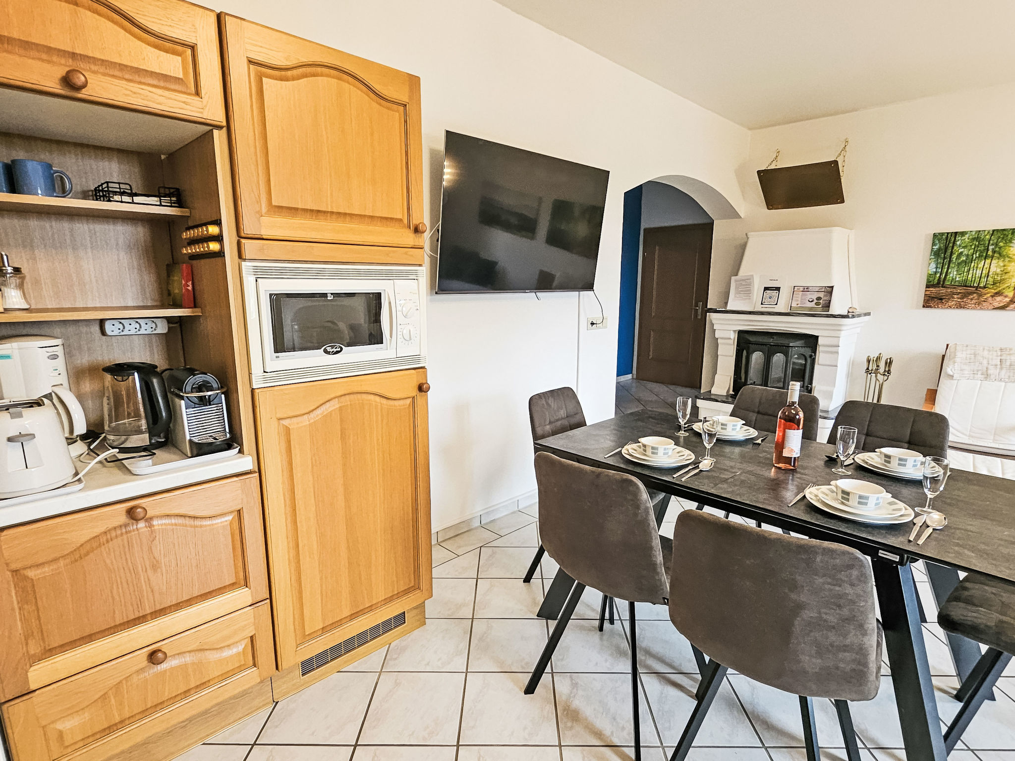 The Blue Apartment - Binnen