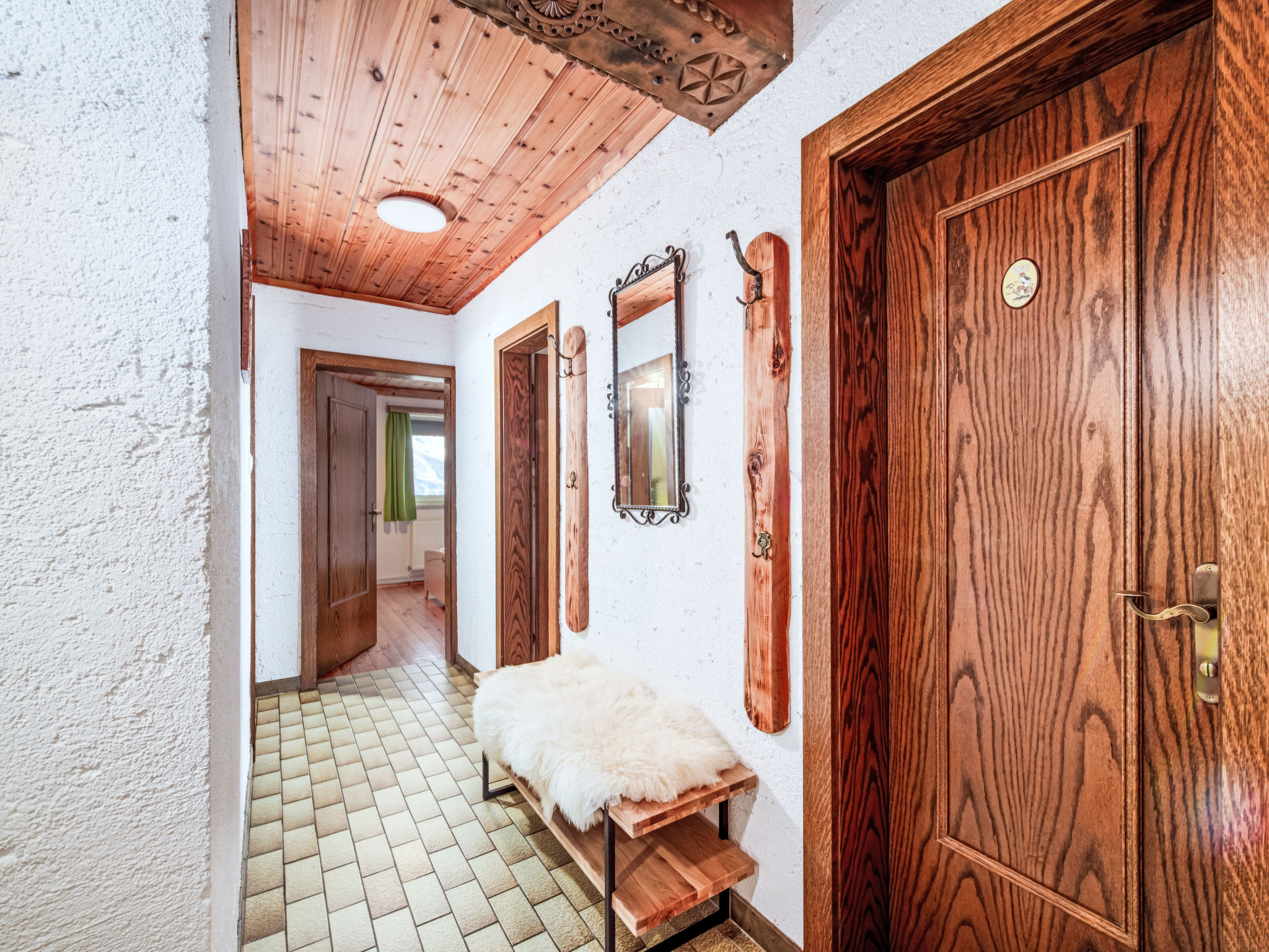 Ferienwohnung Gartenblick - Dedans