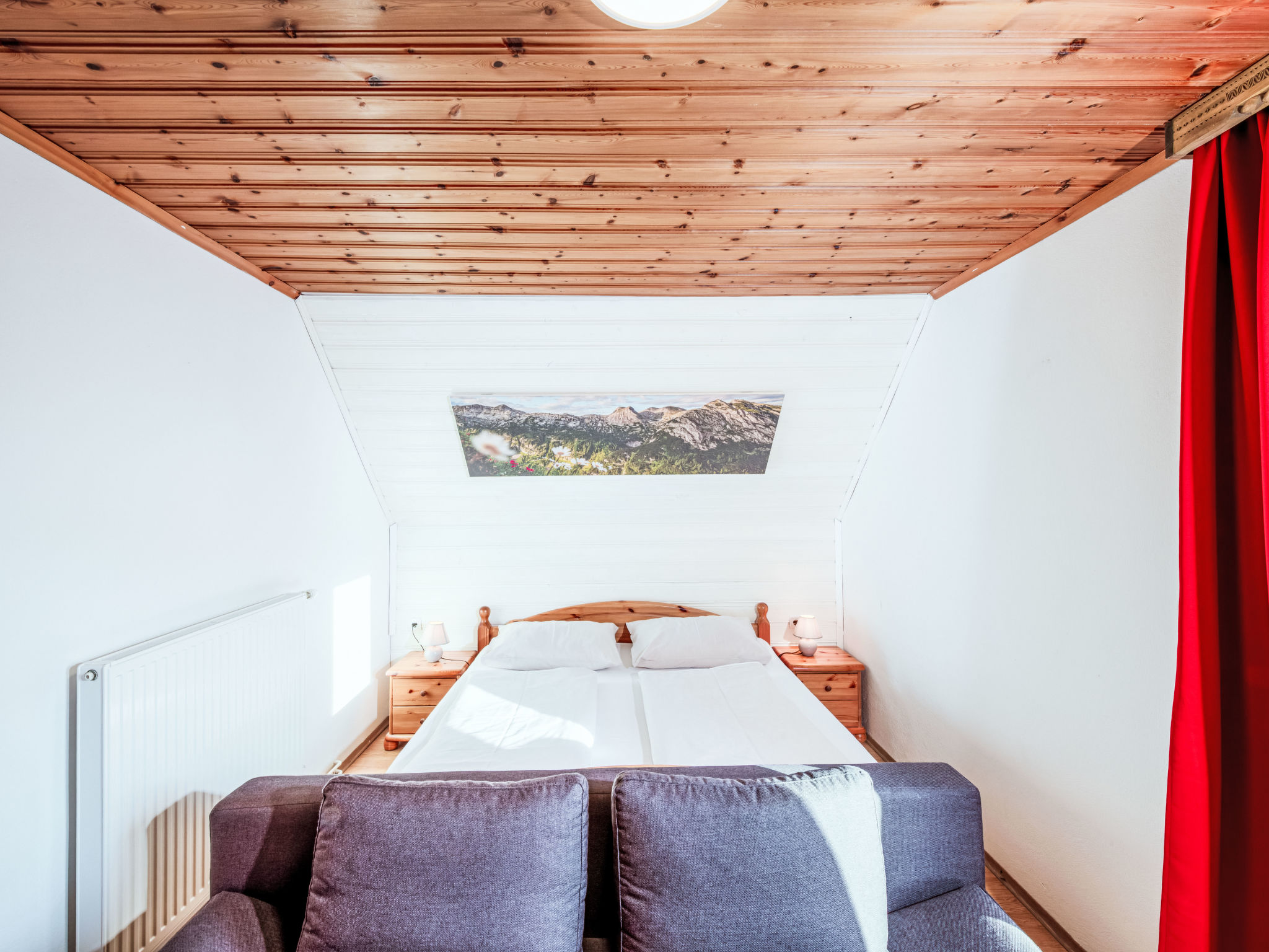 Ferienwohnung Gartenblick - Dedans