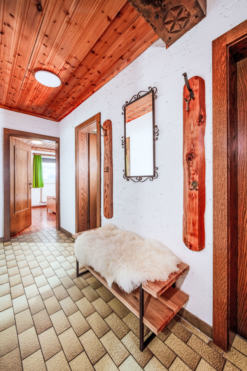 Ferienwohnung Gartenblick - Dedans