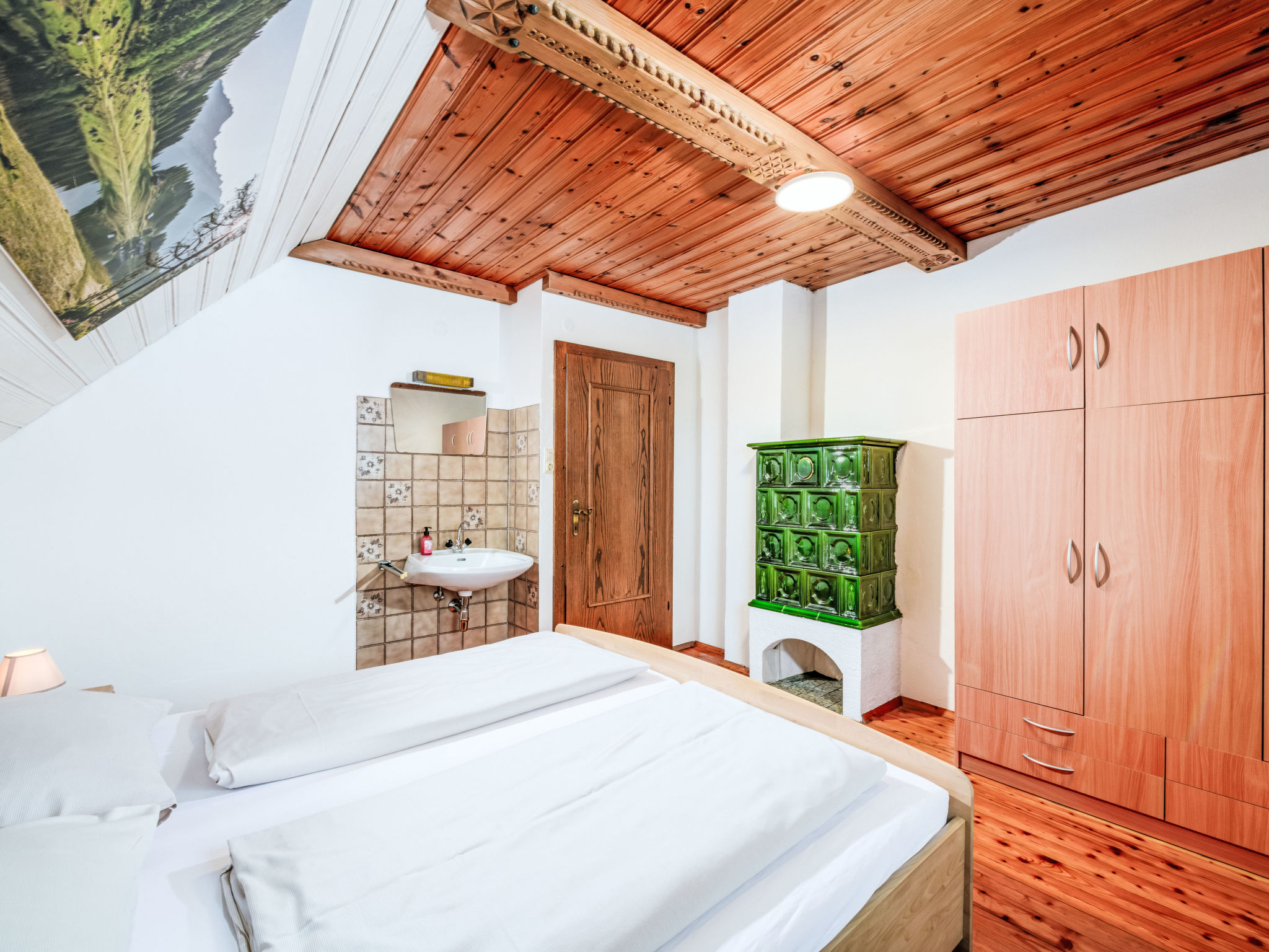 Ferienwohnung Gartenblick - Dedans