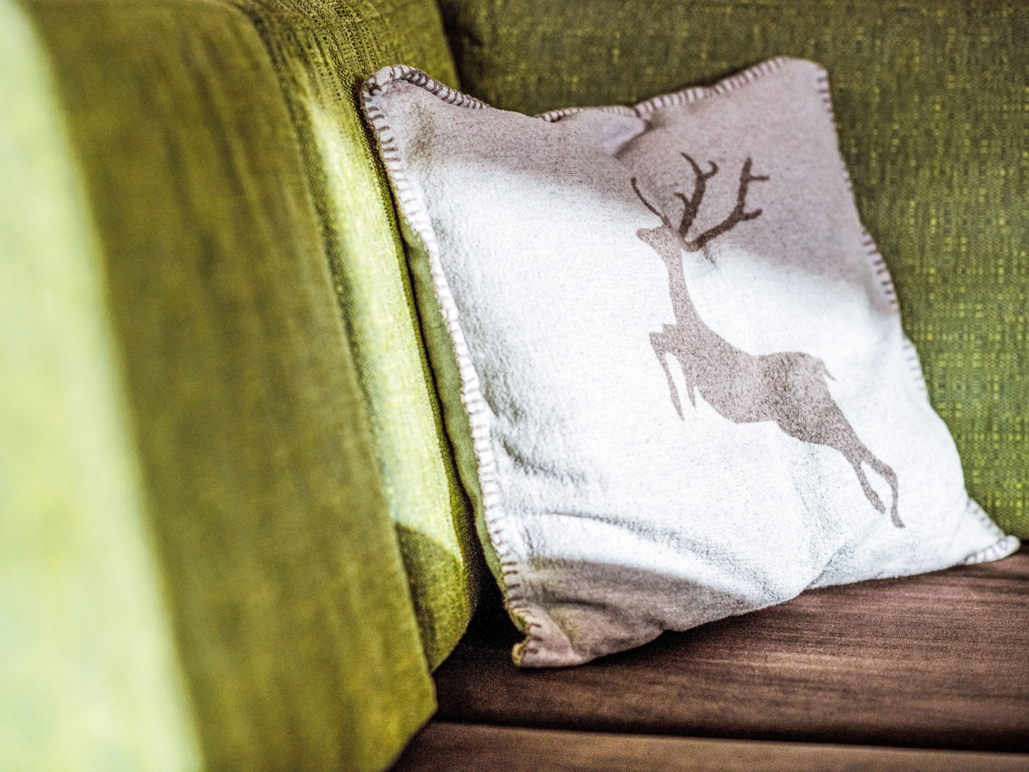 Ferienwohnung Gartenblick - Dedans