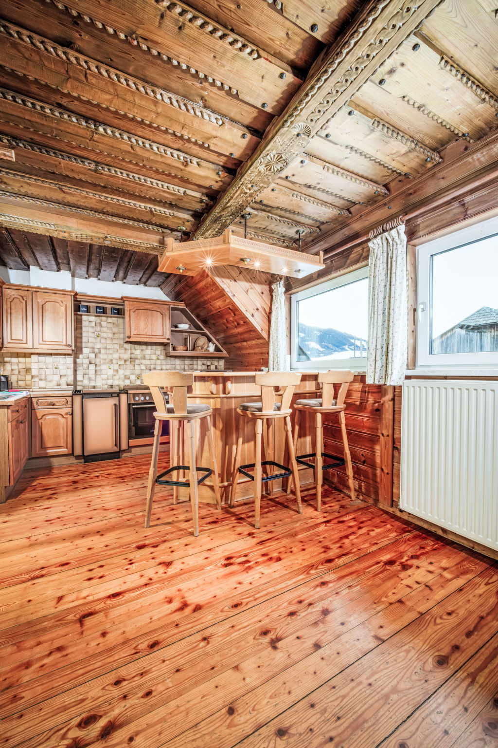 Ferienwohnung Gartenblick - Dedans