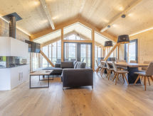 Premium chalet voor 10 personen met sauna, pool en directe toegang tot de piste - thumbnail 2