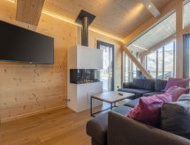 Ruim chalet voor 8 met sauna, buitenbad en directe toegang tot de skipiste - thumbnail 3