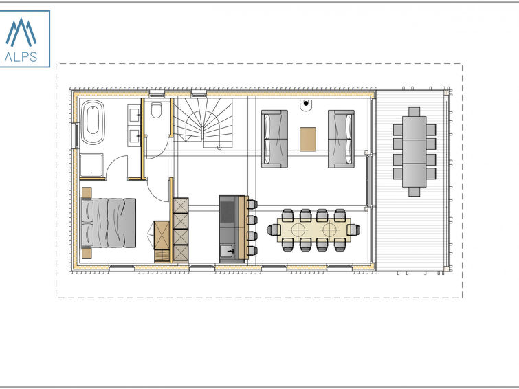 Holiday Home Superior 4 SZ,Sauna&Aussenbadewanne