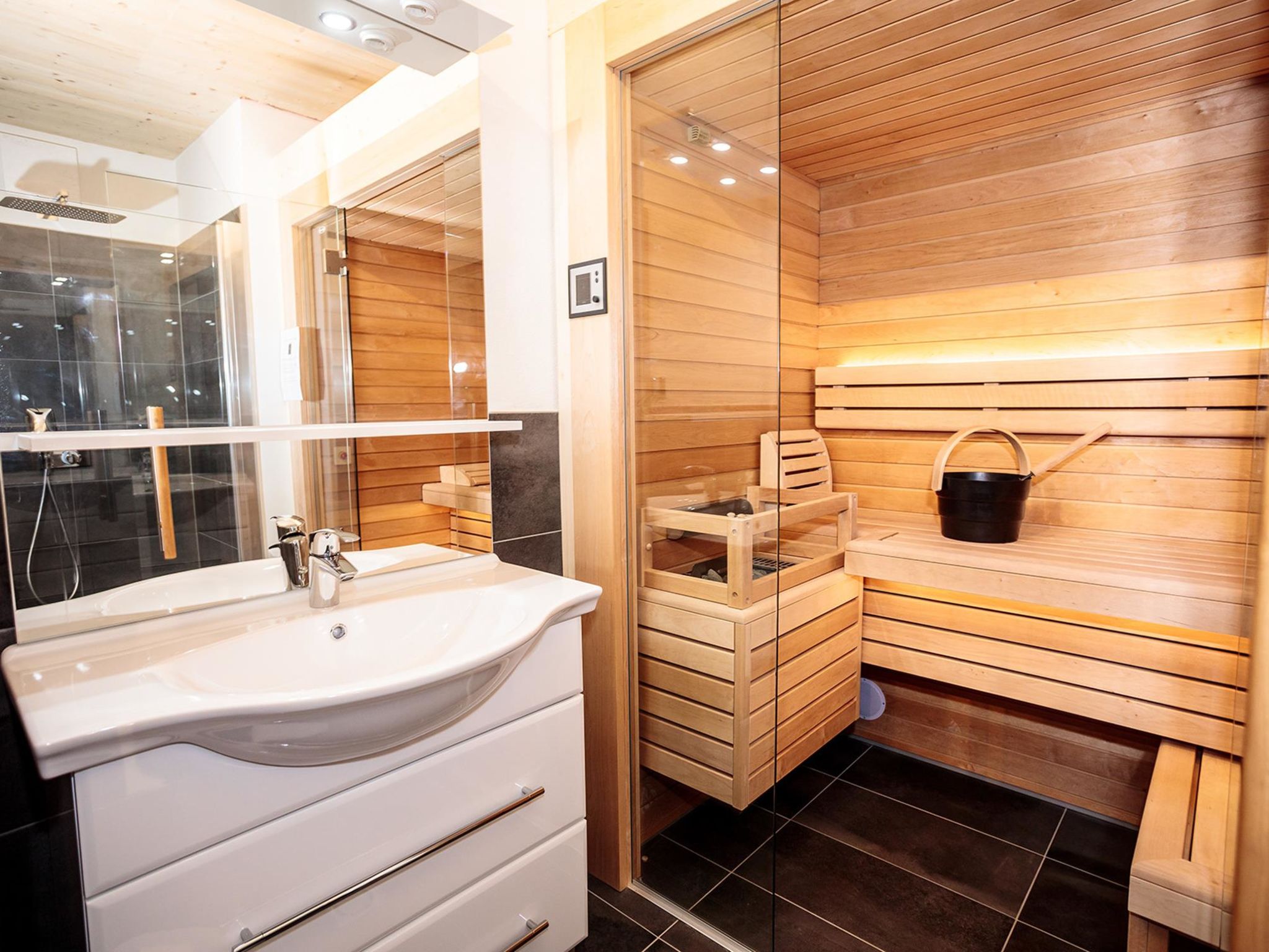 Superior Galerie met sauna en buitenbad in skigebied Hauser Kaibling - foto 10