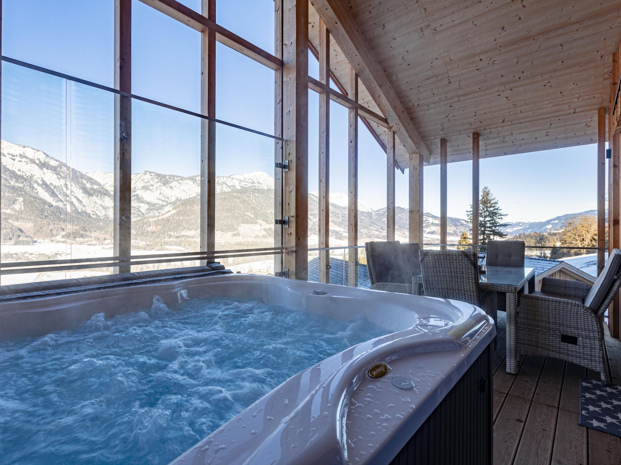 Superior Galerie met sauna en buitenbad in skigebied Hauser Kaibling - foto 8