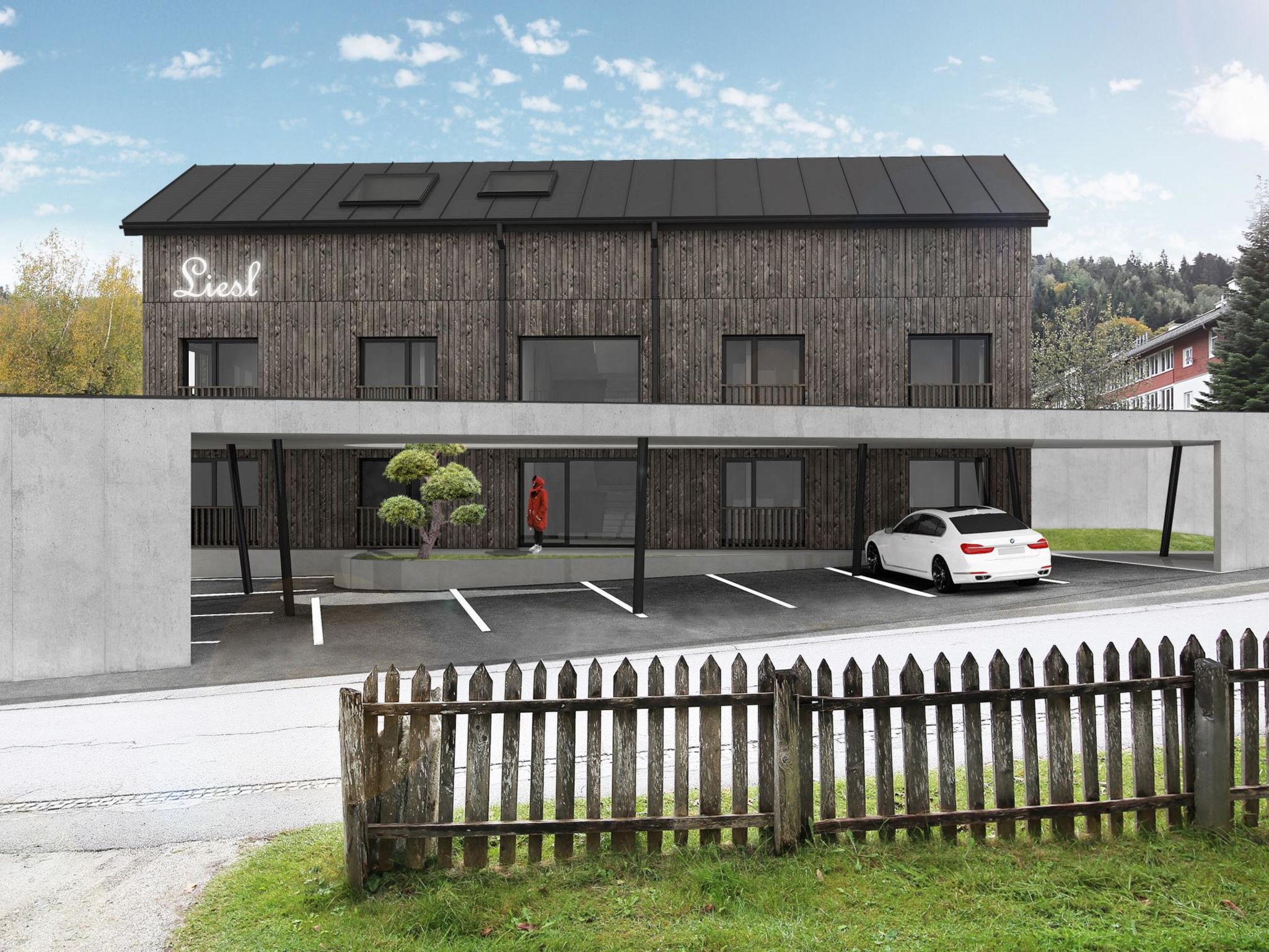 "Premium Penthouse mit Sauna", penthouse 4-kamers 115 m2. Comfortabel en smaakvol ingericht: woon-/slaapkamer met 1 2-pers divanbed en Sat-TV (Flatscreen TV). 1 2-pers. kamer. 2 2-pers. kamers, elke k..