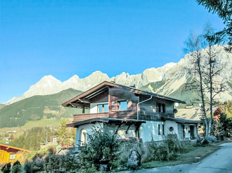 Open haard en sauna in Berghaus Weitblick, Ramsau am Dachstein in Ramsau am Dachstein
