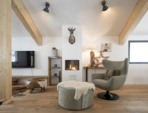 Premium chalet met IR-sauna en buiten-sprudelbad aan de piste in Pichl - thumbnail 1