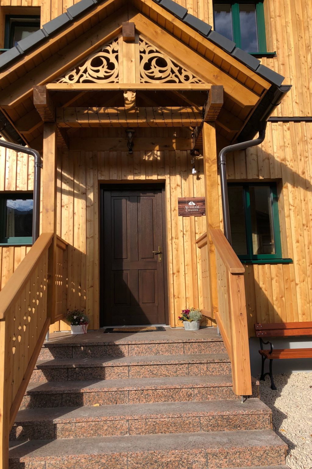 Tolle Wohnung in Bad Aussee mit Garten und Grill und Bergblick