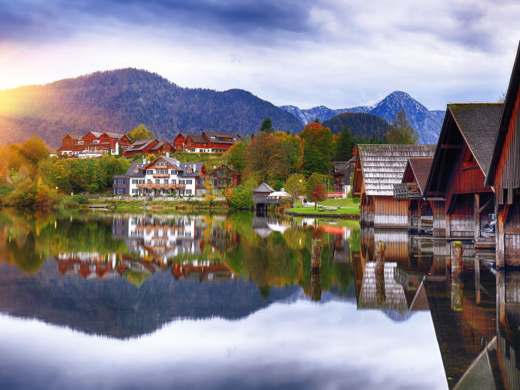 Appartement Doppelzimmer Seeblick in Oostenrijk