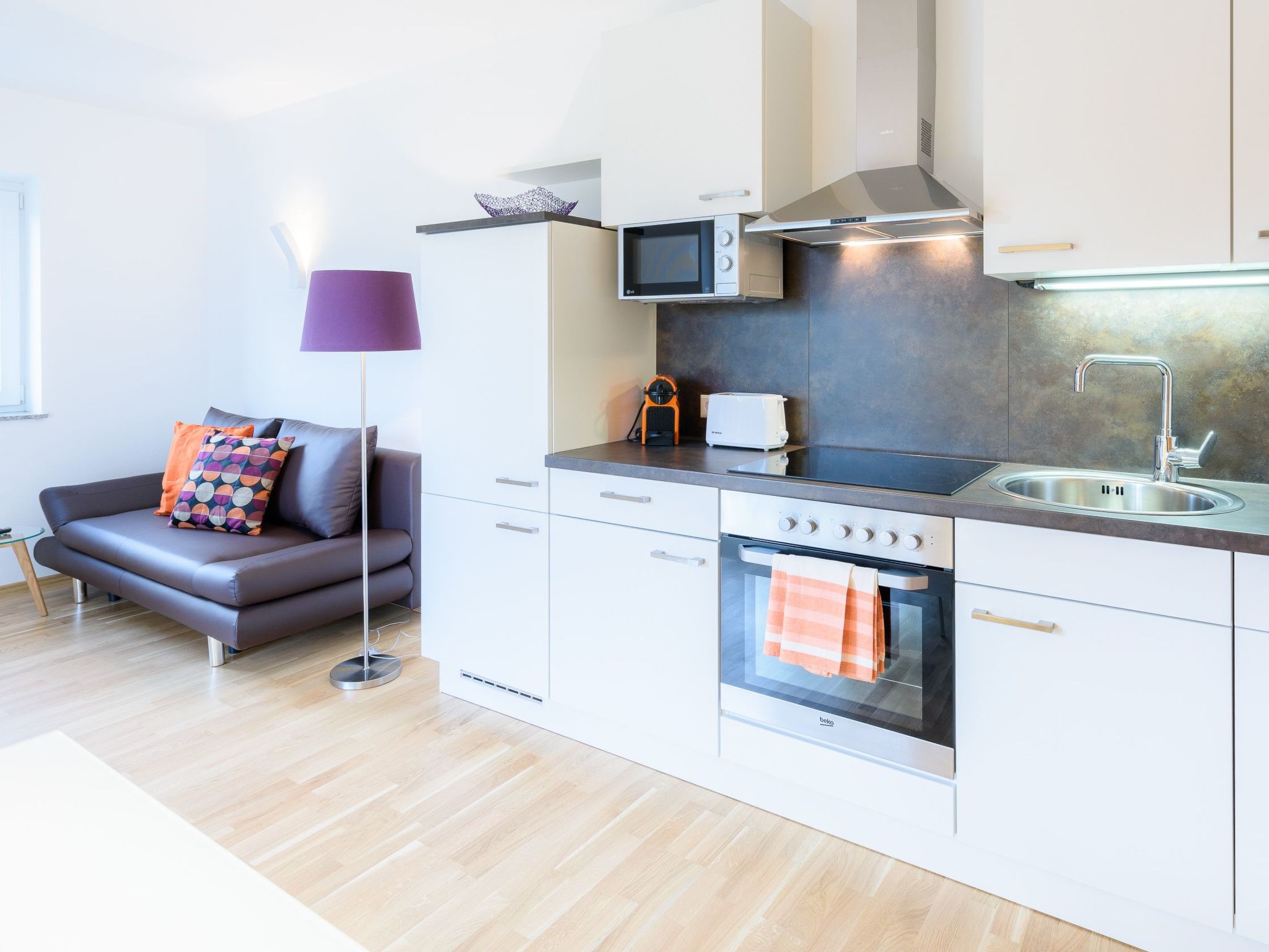 Stylisches Ferienappartment mit zwei Balkonen